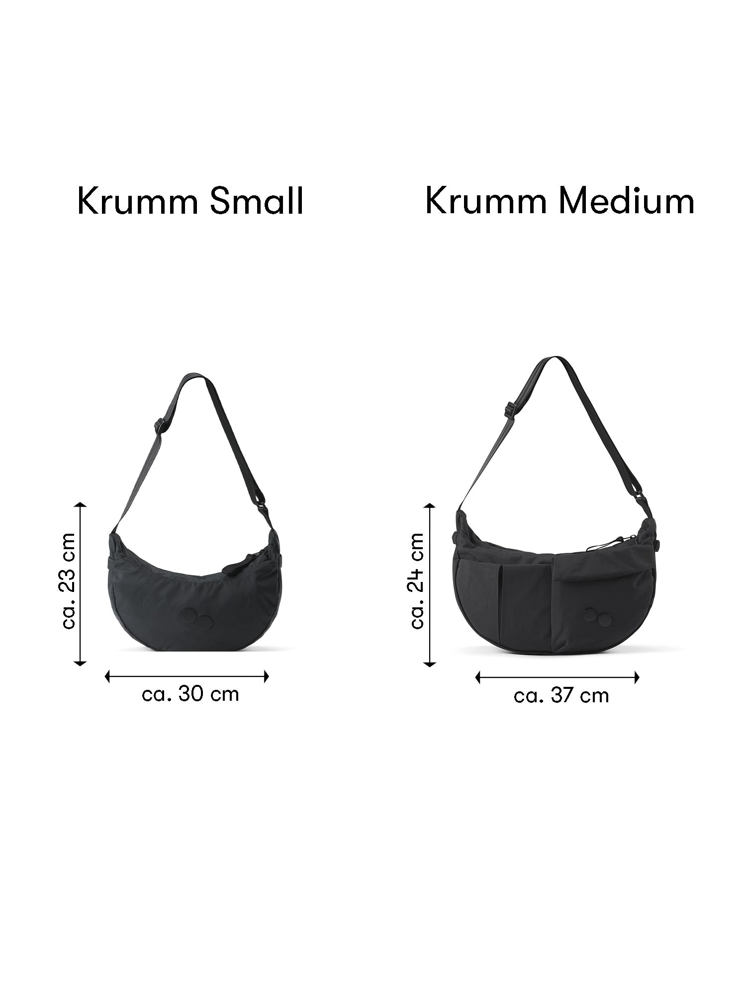 pinqponq-Krumm-Medium-Crinkle-Black-details