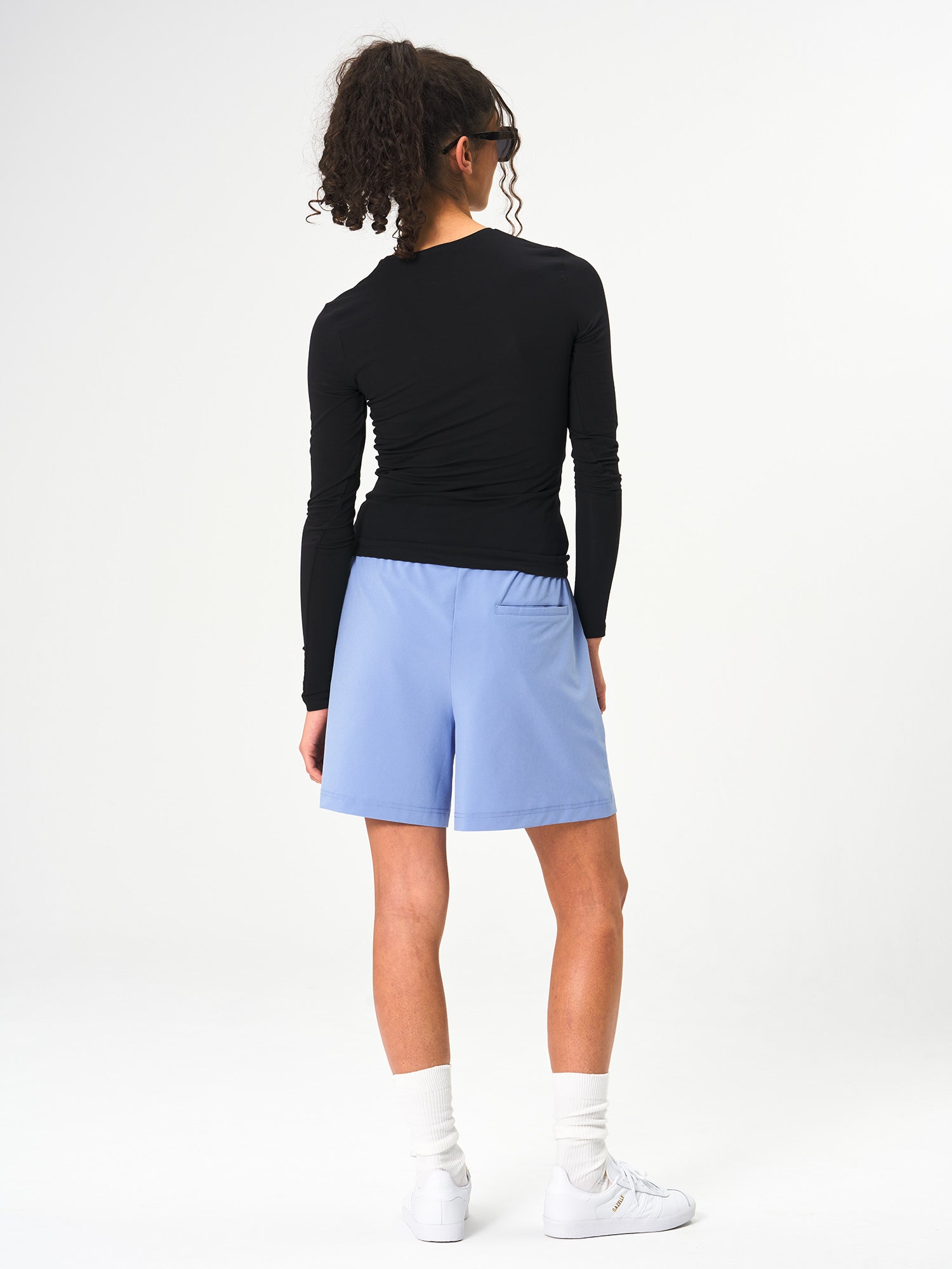 pinqponq-Active-Shorts-Pool-Blue-model-back