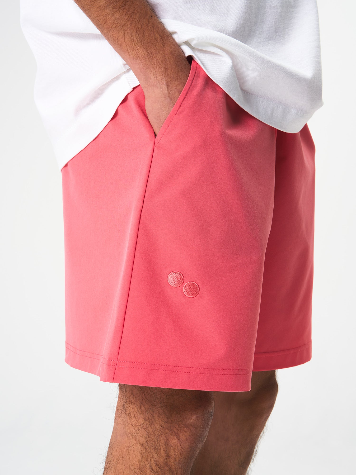 pinqponq-Active-Shorts-Watermelon-Pink-model-side-detail