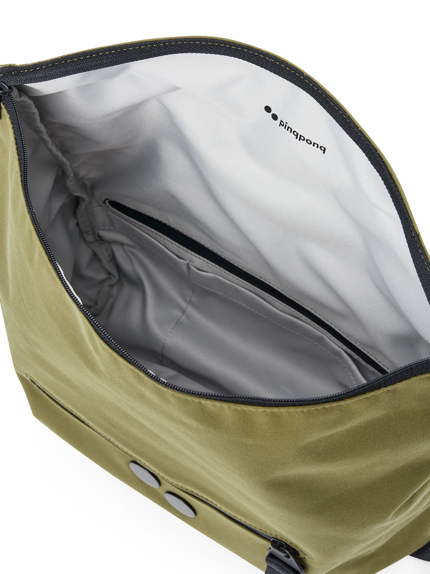 pinqponq-Aksel-Solid-Olive-open