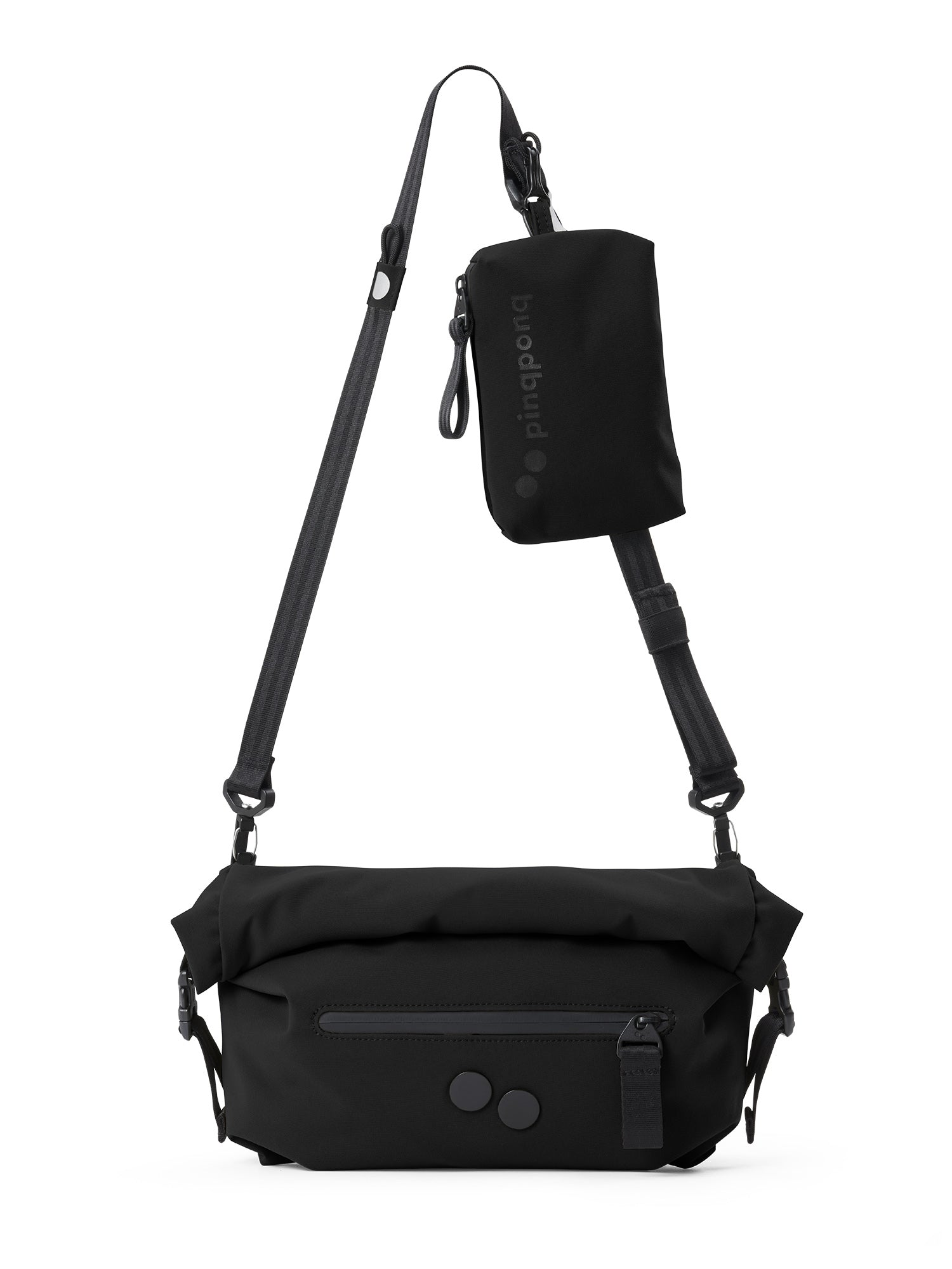 pinqponq-Aksel-Solid-Black-front