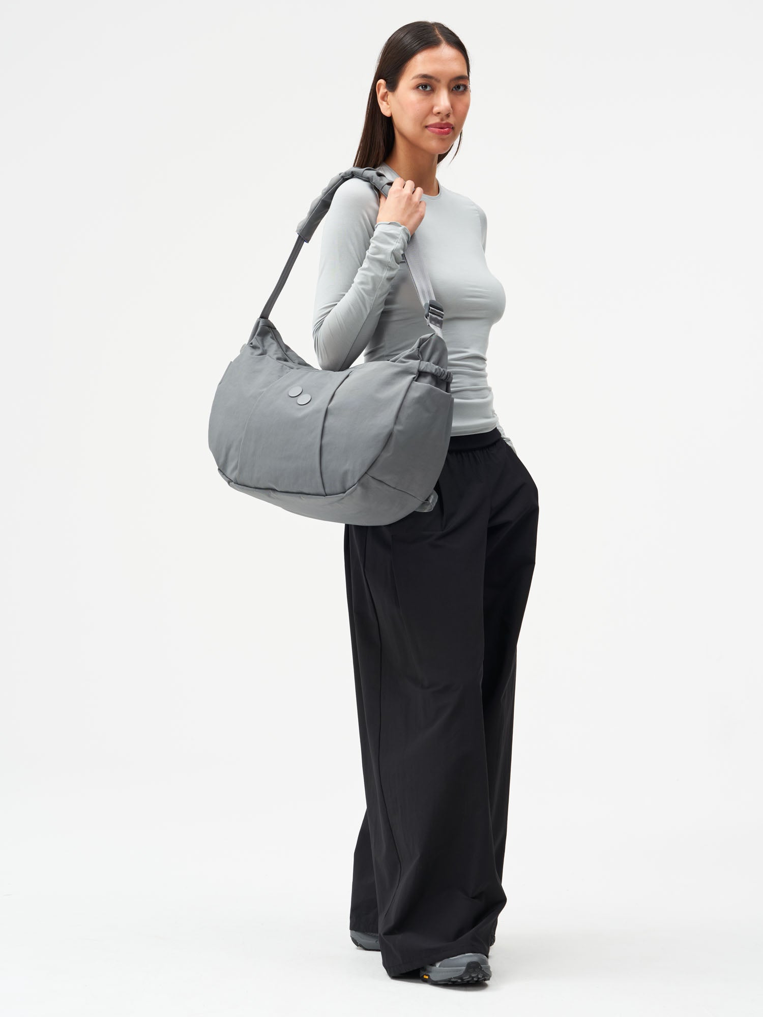 Krumm Large - Crinkle Grey