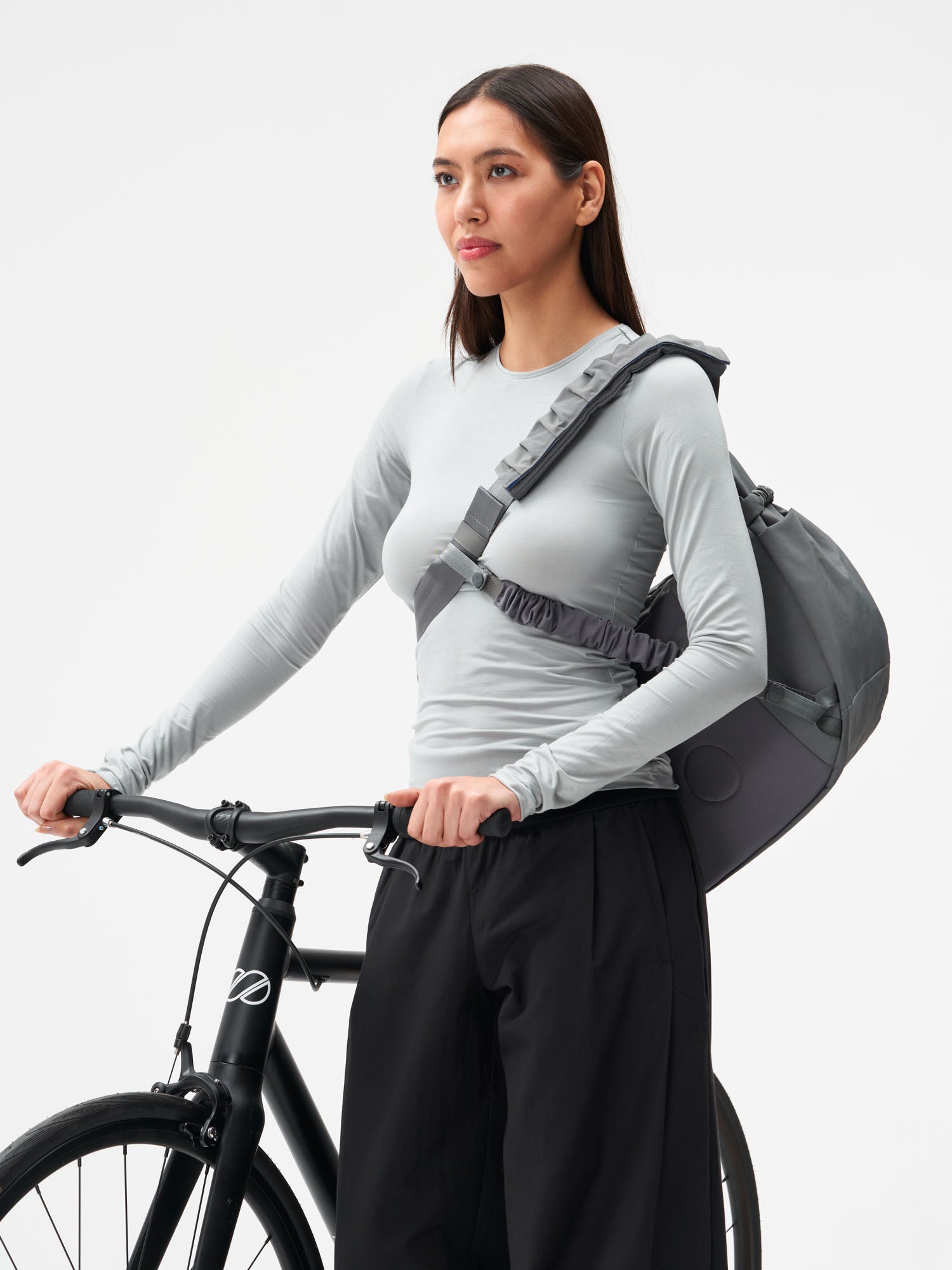 Krumm Large - Crinkle Grey