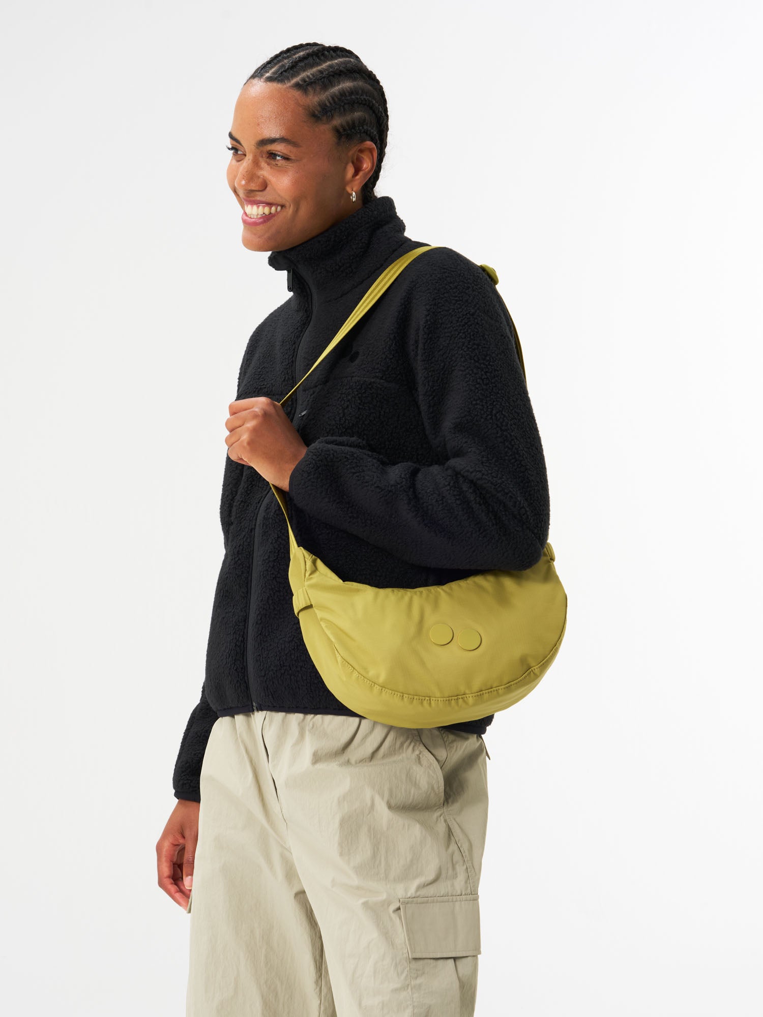 pinqponq-Krumm-Small-Pure-Lemon-model-front