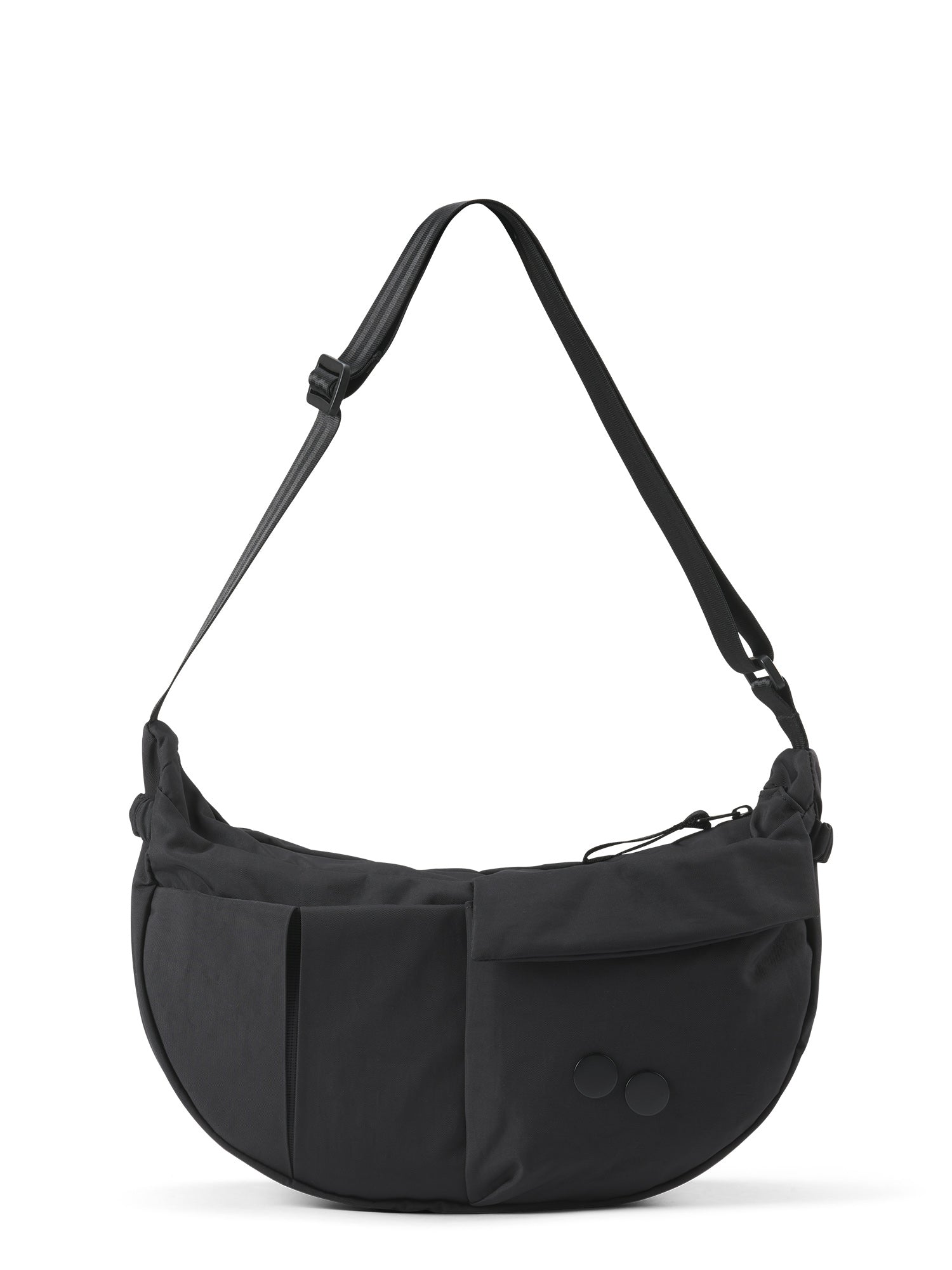 pinqponq-Krumm-Medium-Crinkle-Black-front