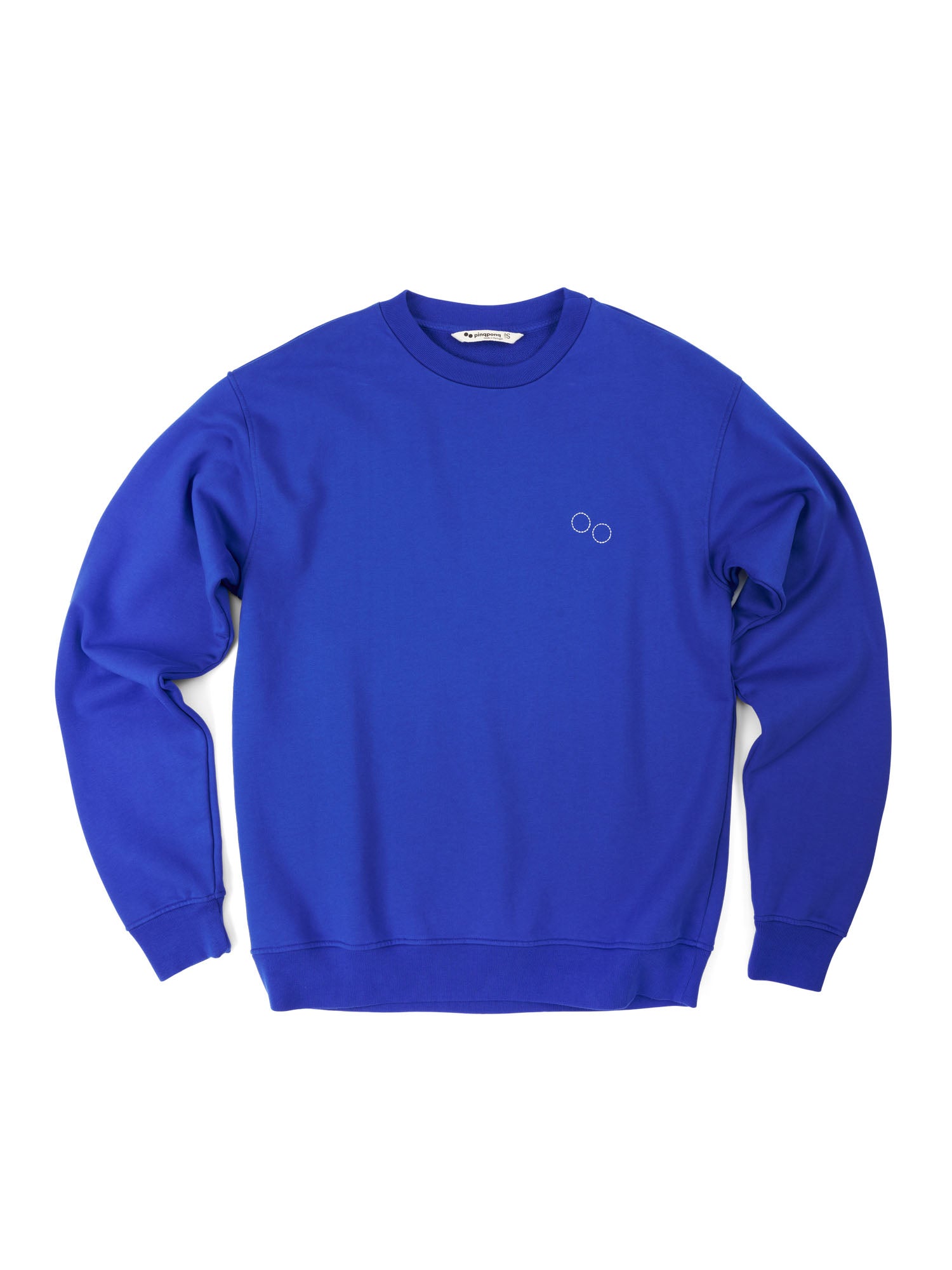 pinqponq-Sweatshirt-Unisex-Future-Blue-Pelle-Cass-Pingpong-front
