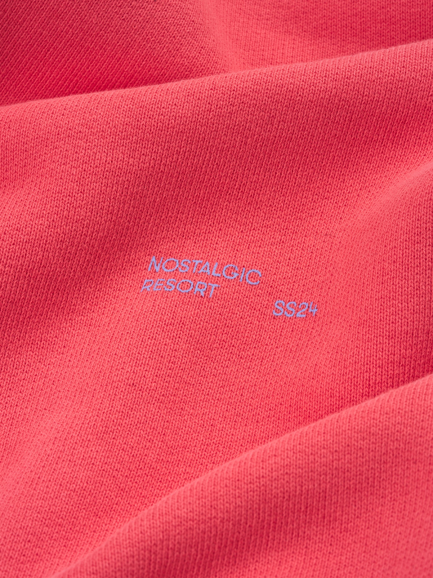pinqponq-Sweatshirt-Unisex-Watermelon-Pink-closeup-detail