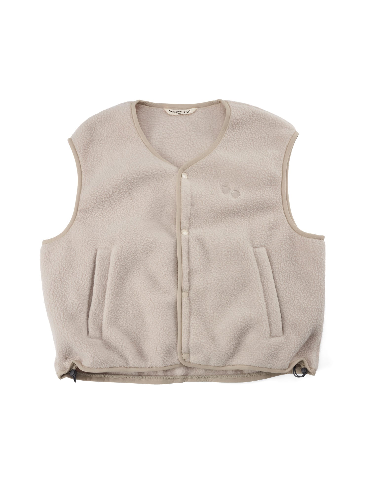 Fleece Vest - Cliff Beige (Female)