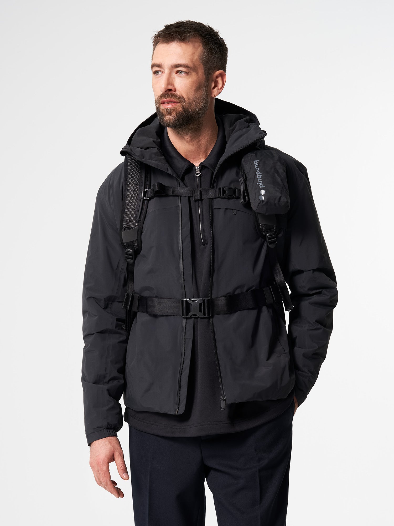 pinqponq-Komut-Large-Pure-Black-model-male-back