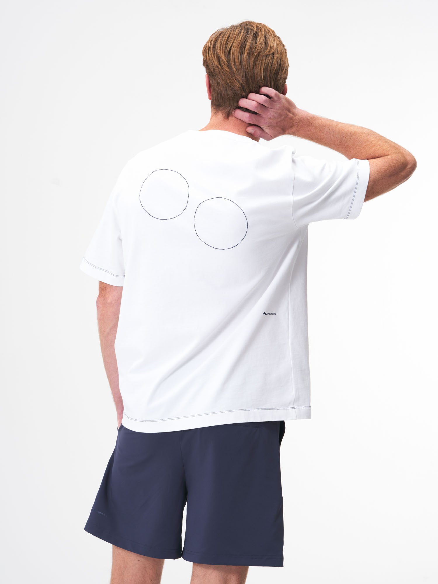 T-Shirt Cotton Graphic - Crafted White (Male)