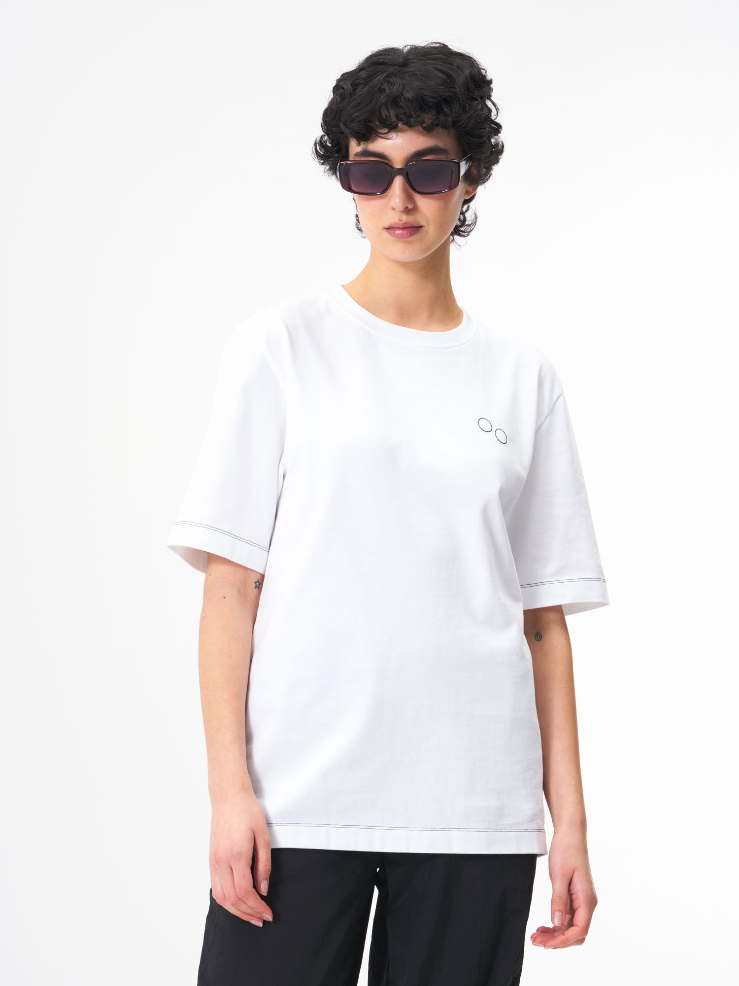 T-Shirt Cotton Graphic - Crafted White (Male)