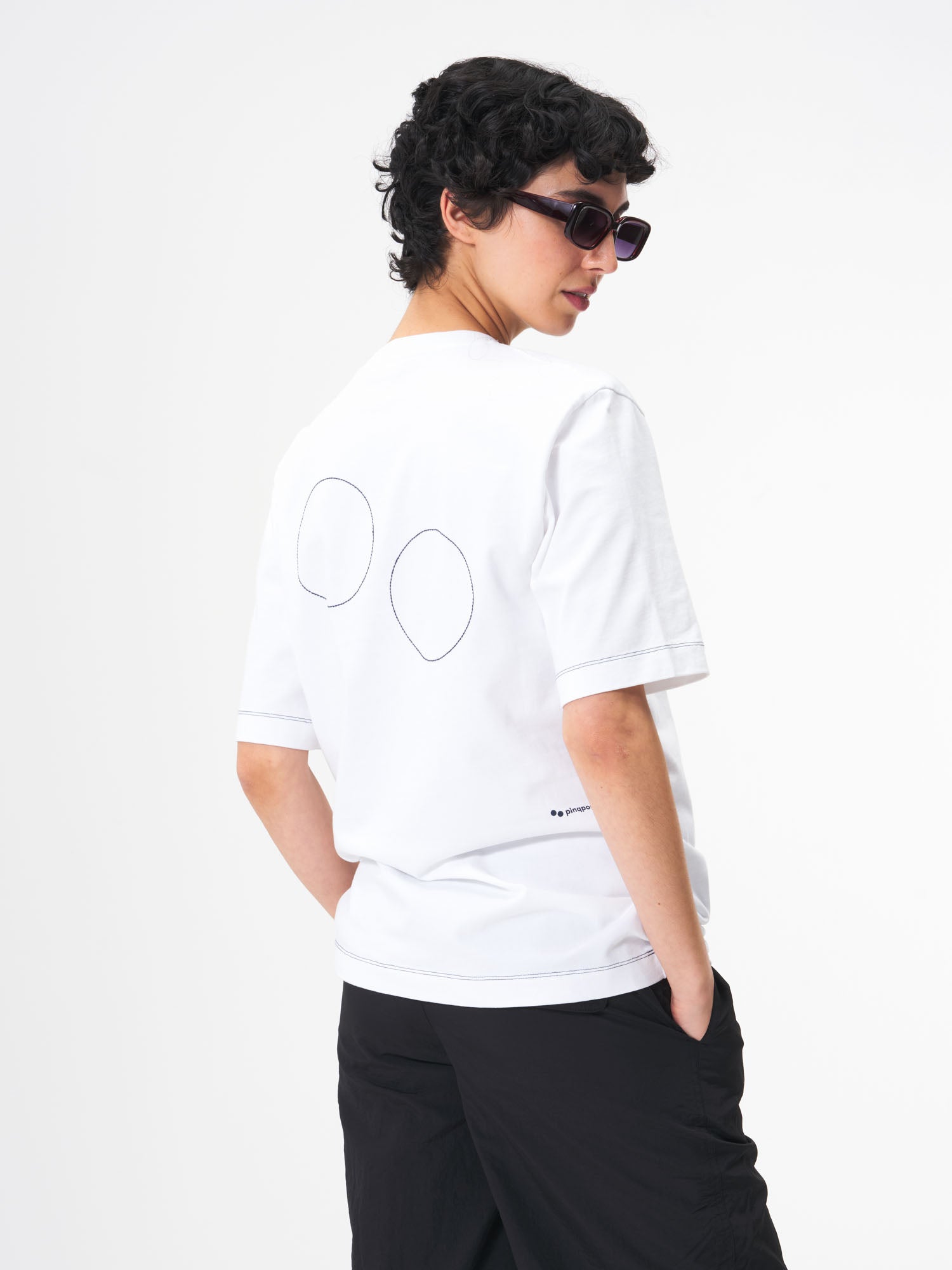 T-Shirt Cotton Graphic - Crafted White (Male)