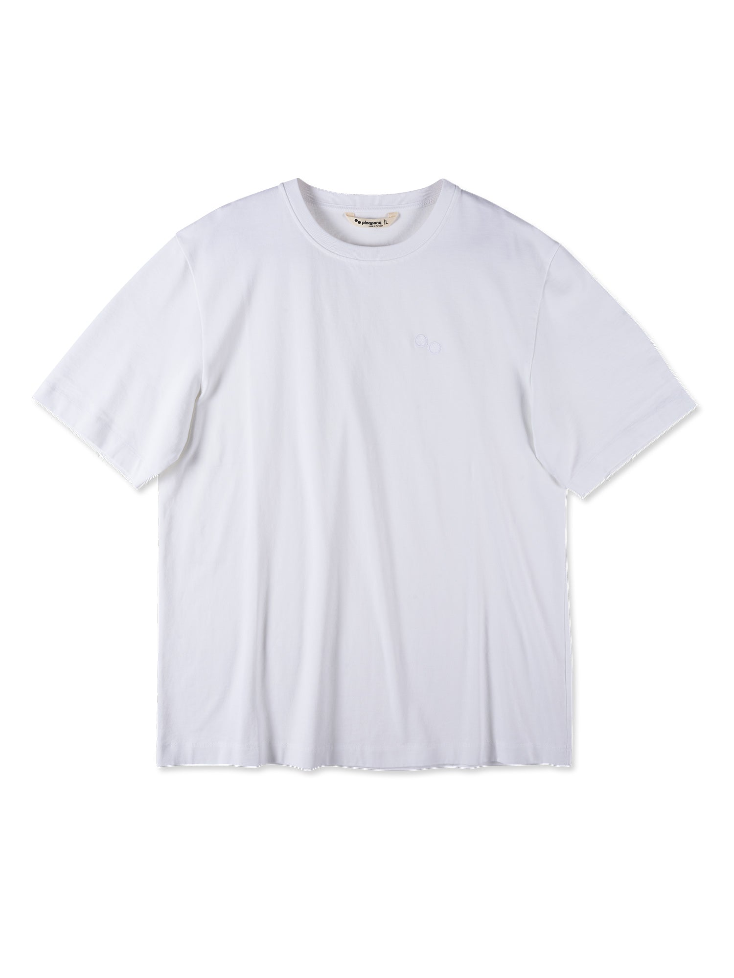 pinqponq-Tshirt-Cotton-Men-Dandelion-White-front