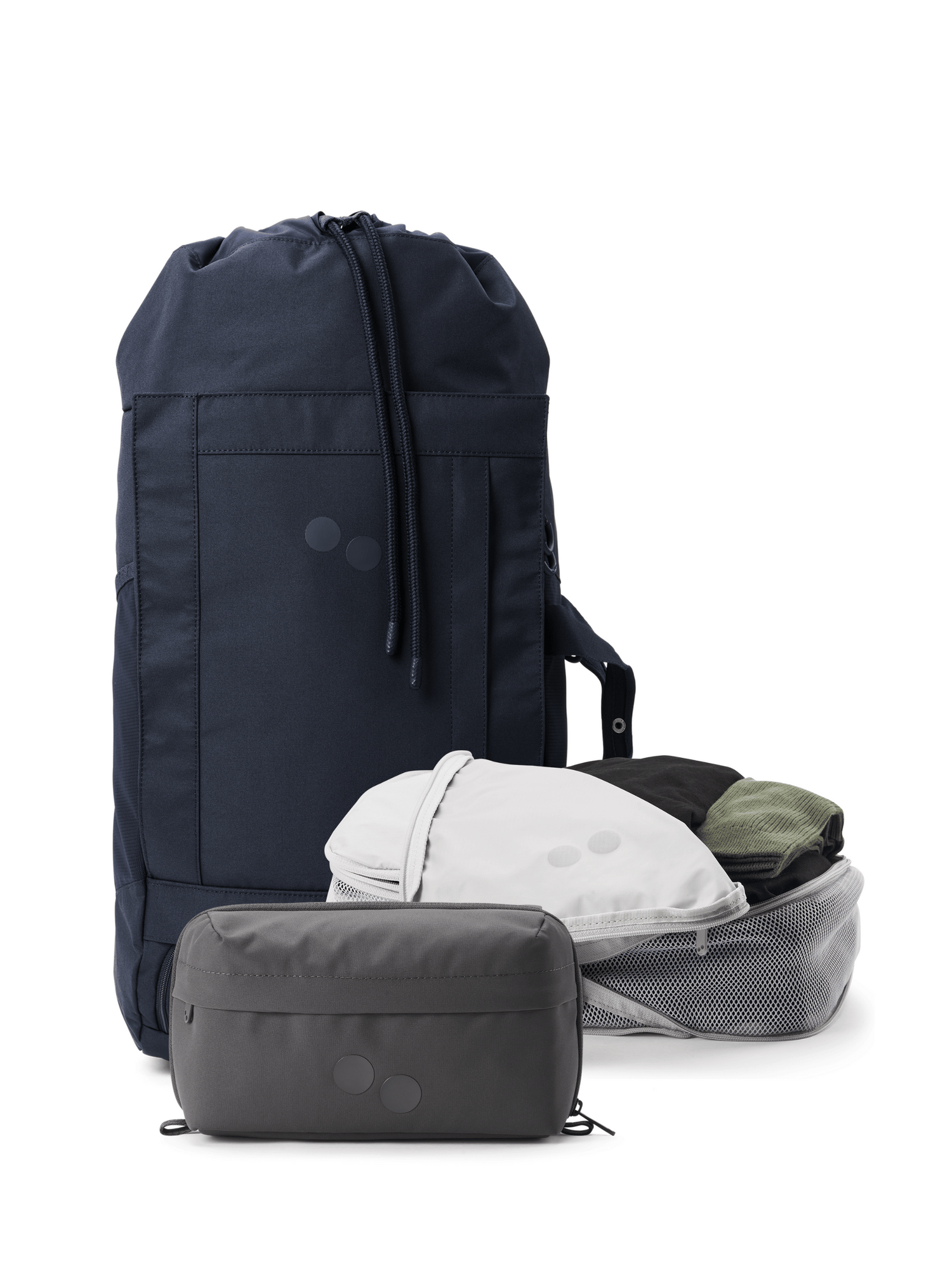 reiserucksack backpacker Reiserucksack Blok Large + Travel Accessories Set