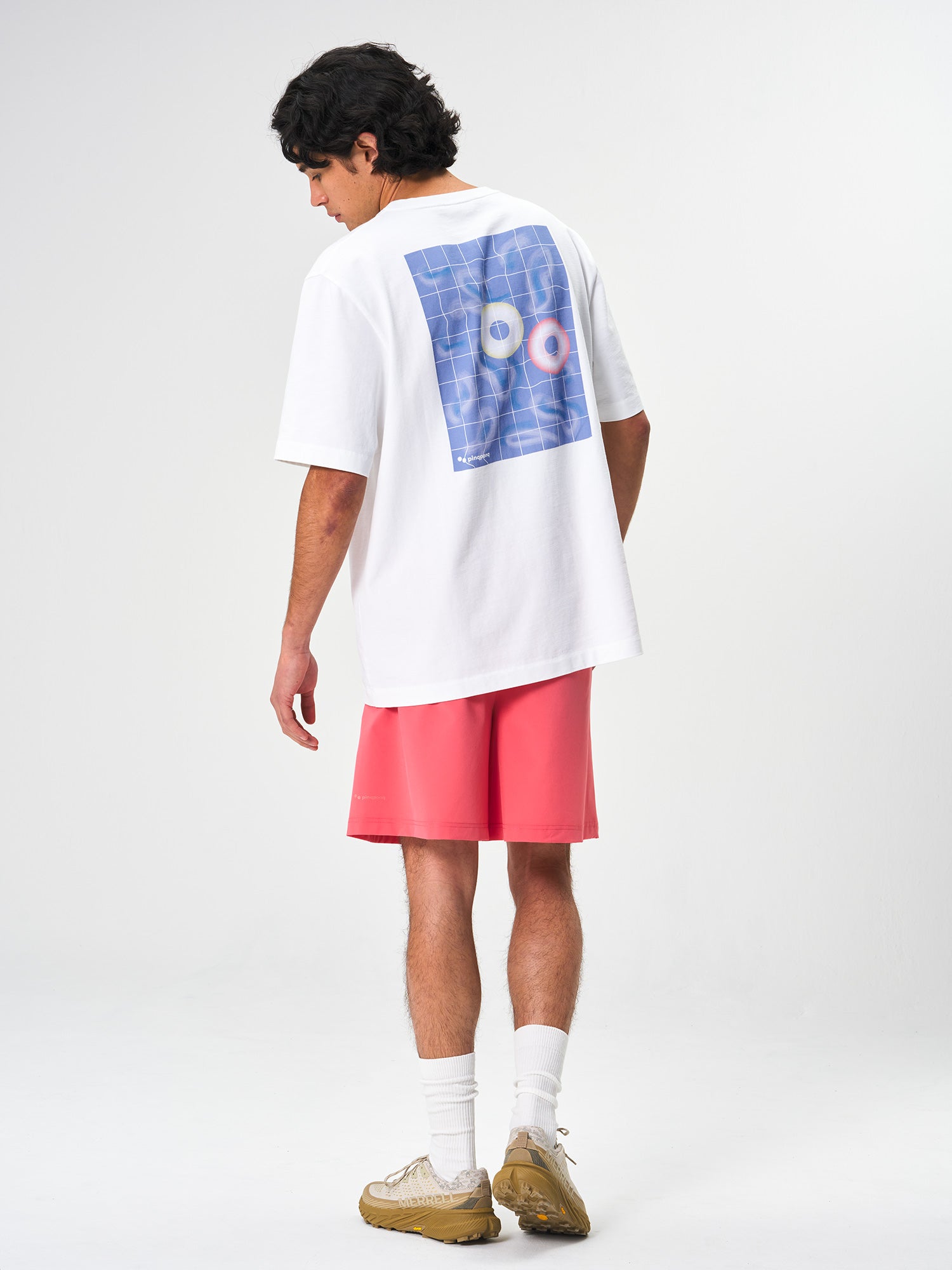 pinqponq-Active-Shorts-Watermelon-Pink-model-back