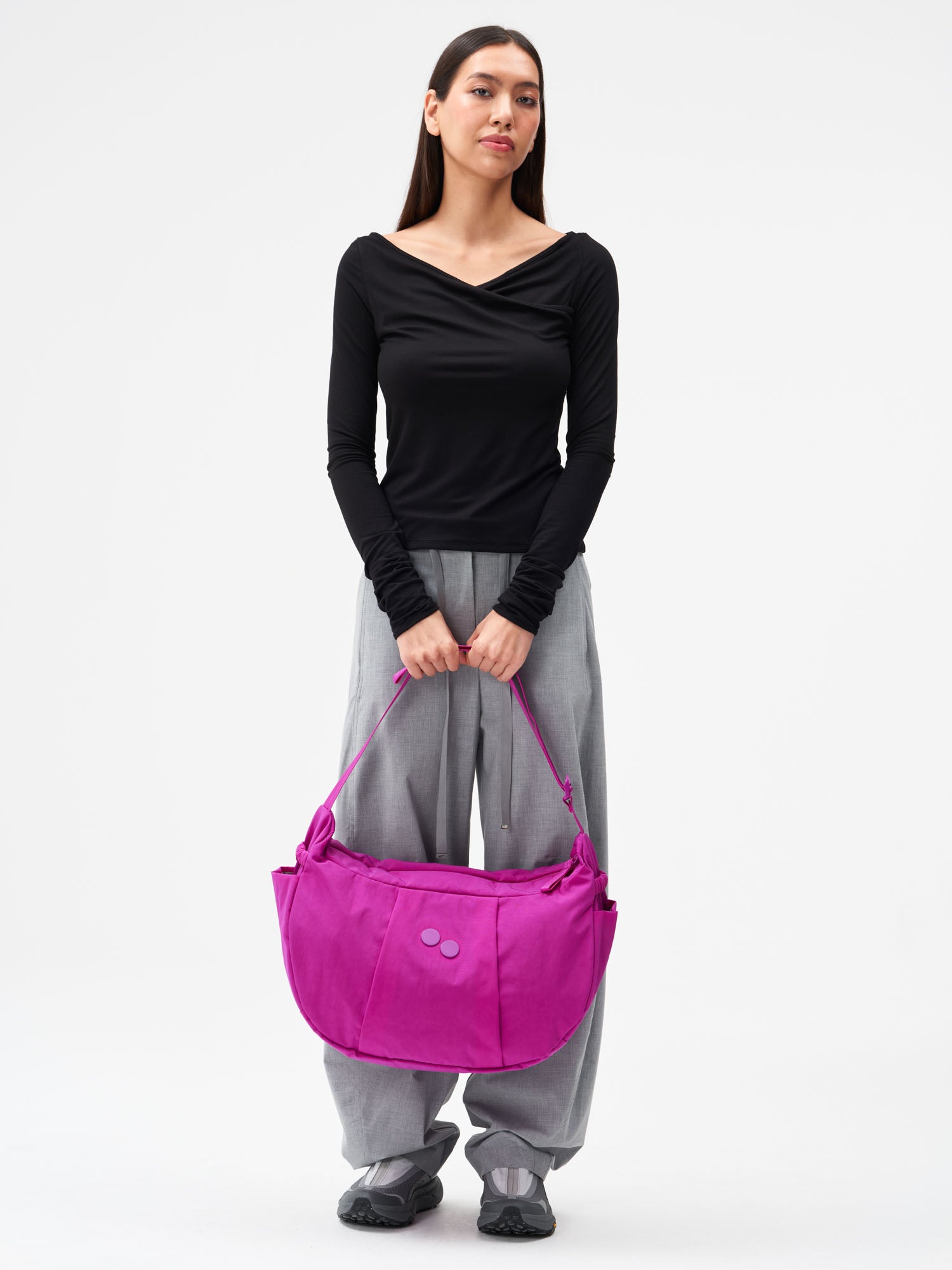 Krumm Large - Crinkle Fuchsia
