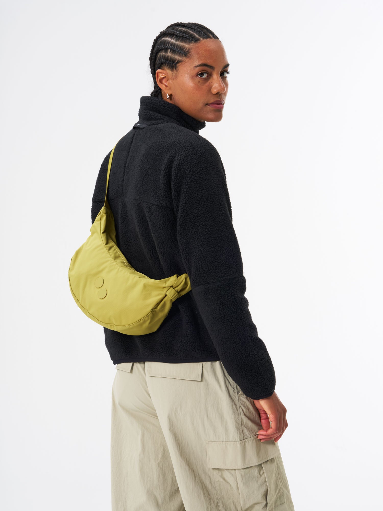 pinqponq-Krumm-Small-Pure-Lemon-model-front