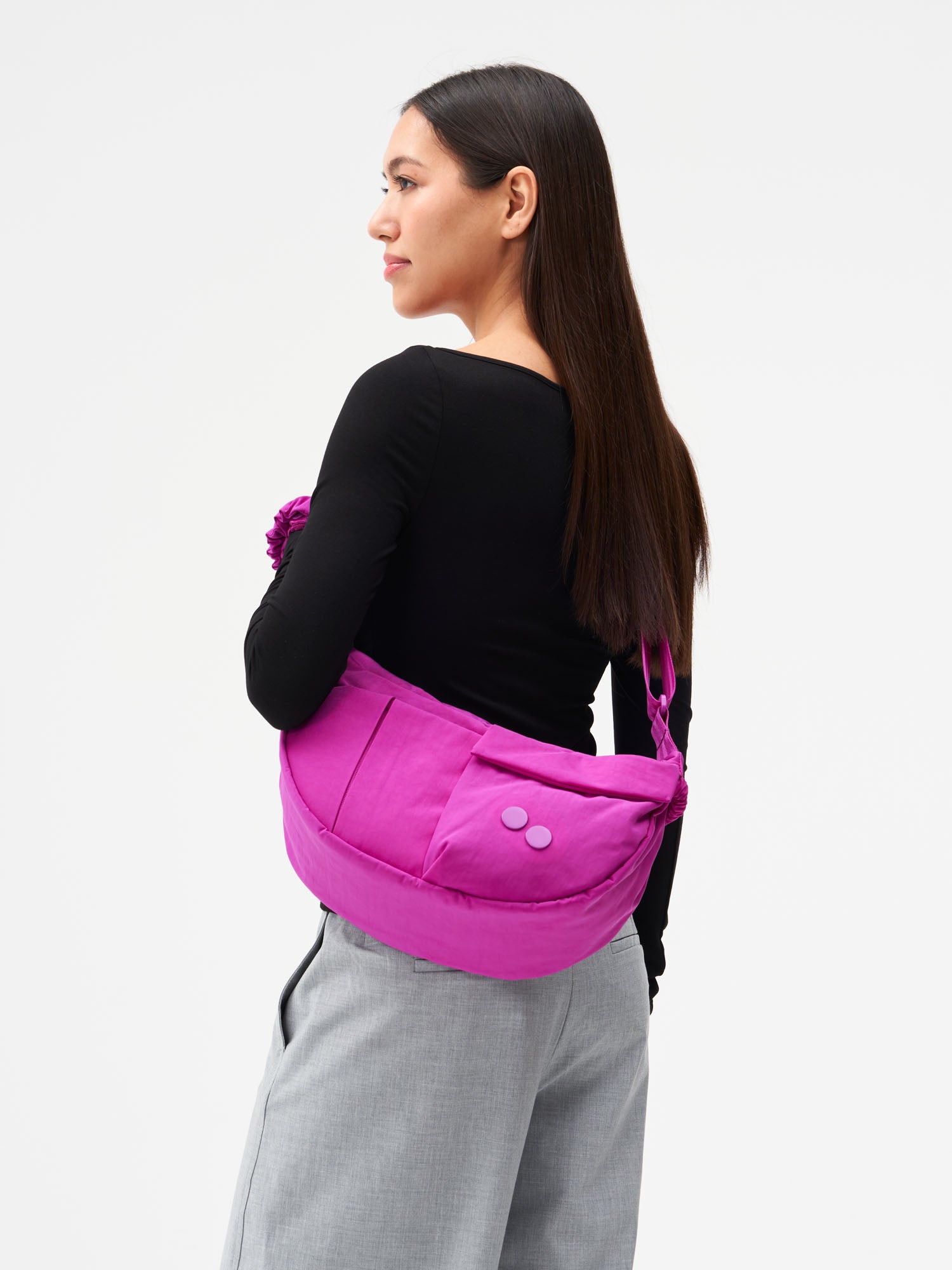 Krumm Medium - Crinkle Fuchsia