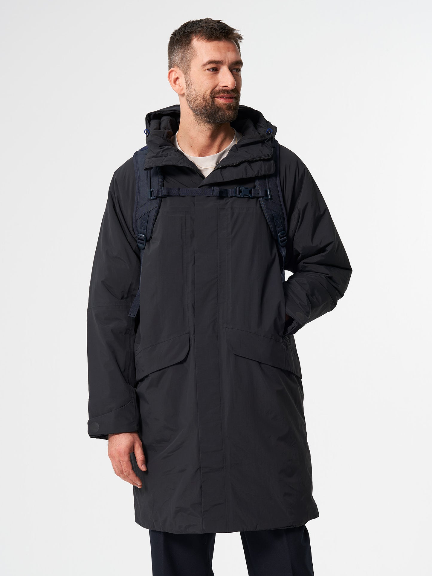 pinqponq-Blok-Large-Fjord-Navy-model-front