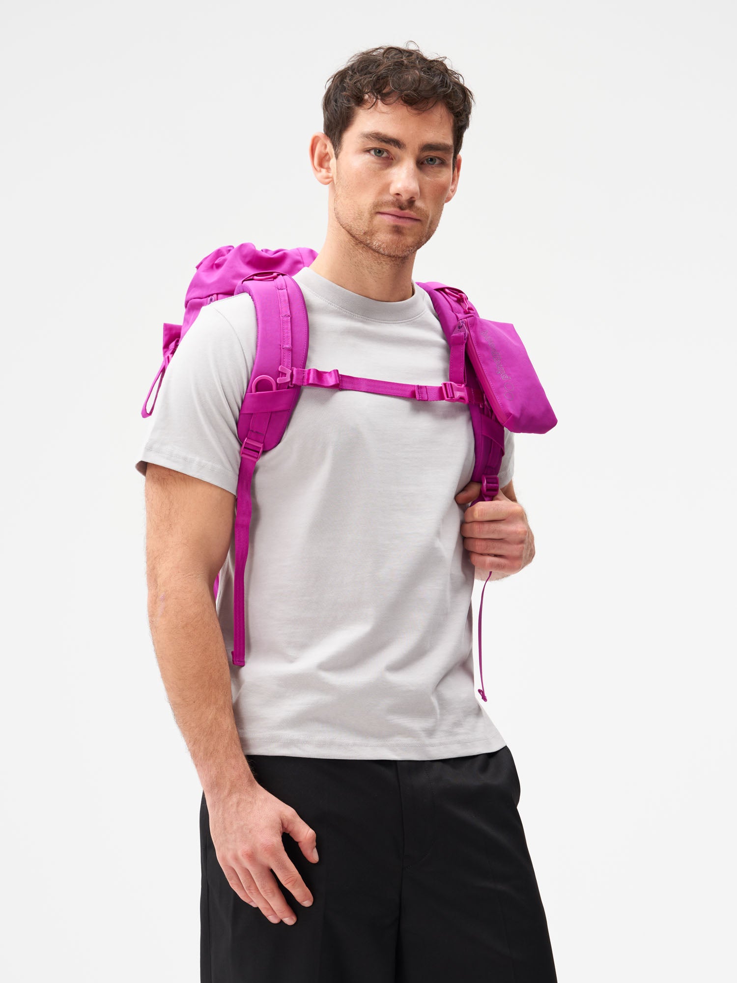 Blok Medium - Crinkle Fuchsia