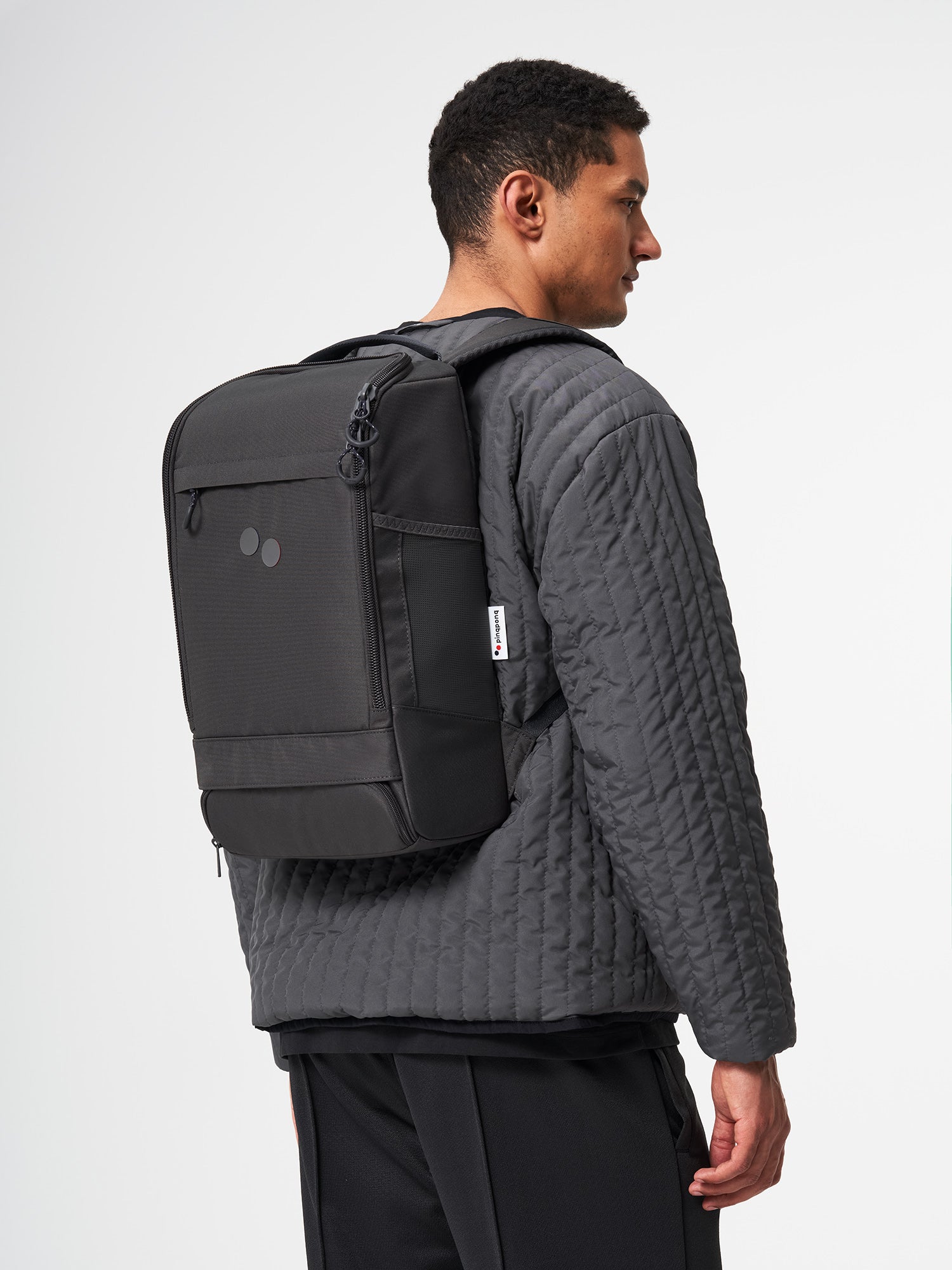 pinqponq-Cubik-Medium-Deep-Anthra-model-front