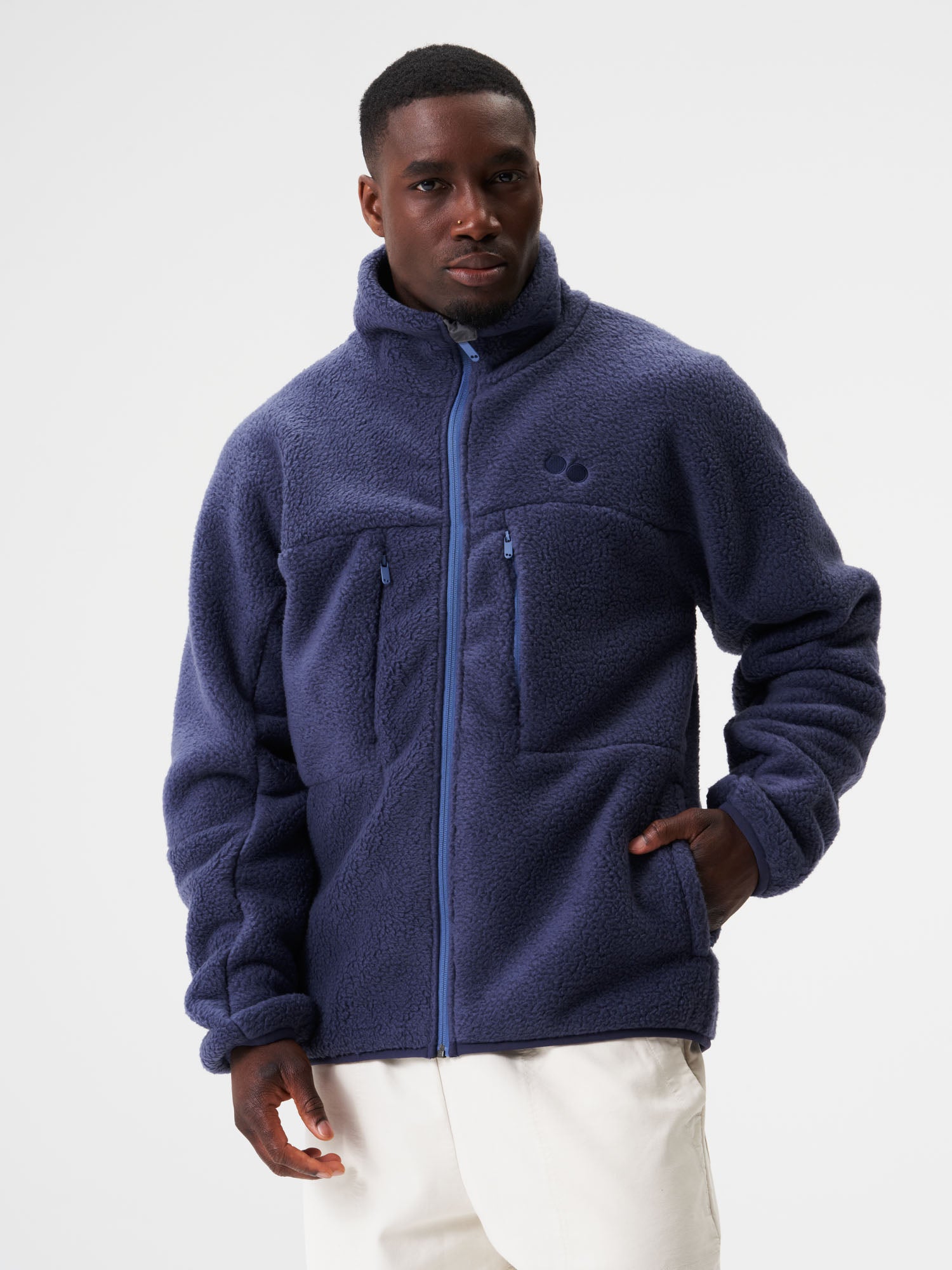pinqponq-Fleece-Jacket-Men-Future-Dusk-model-front