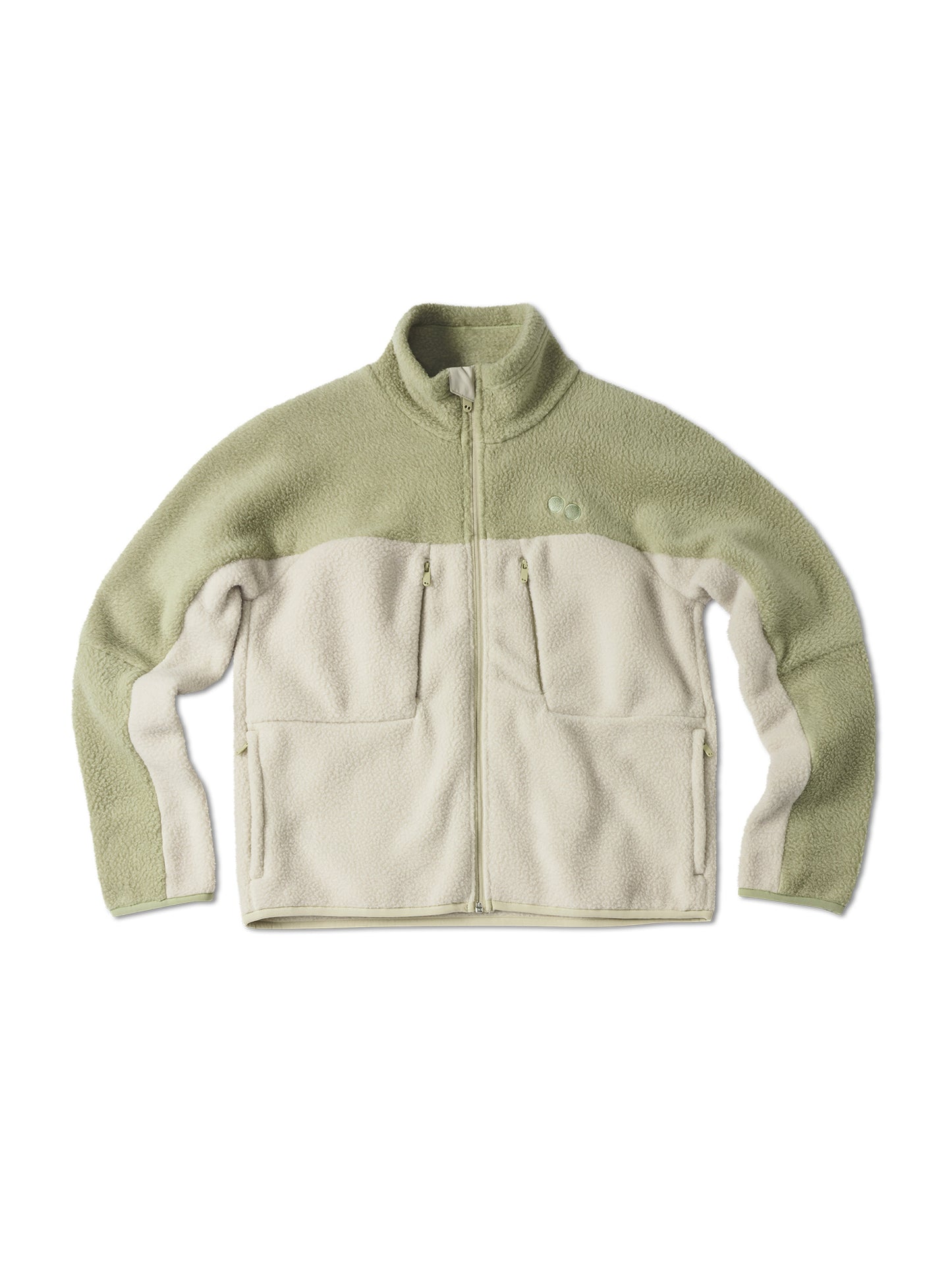 pinqponq-Fleece-Jacket-Women-Tune-Olive-front