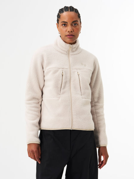 フリースジャケット FRITUR Crocher Fleece Jacket Beige FRITUR Crocher Fleece Jacket Beige (フリースジャケット