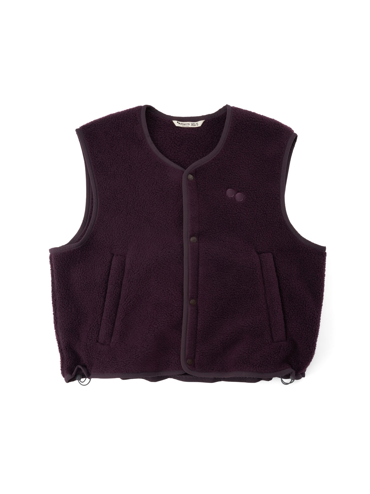 Fleece Vest - Midnight Plum (Female)