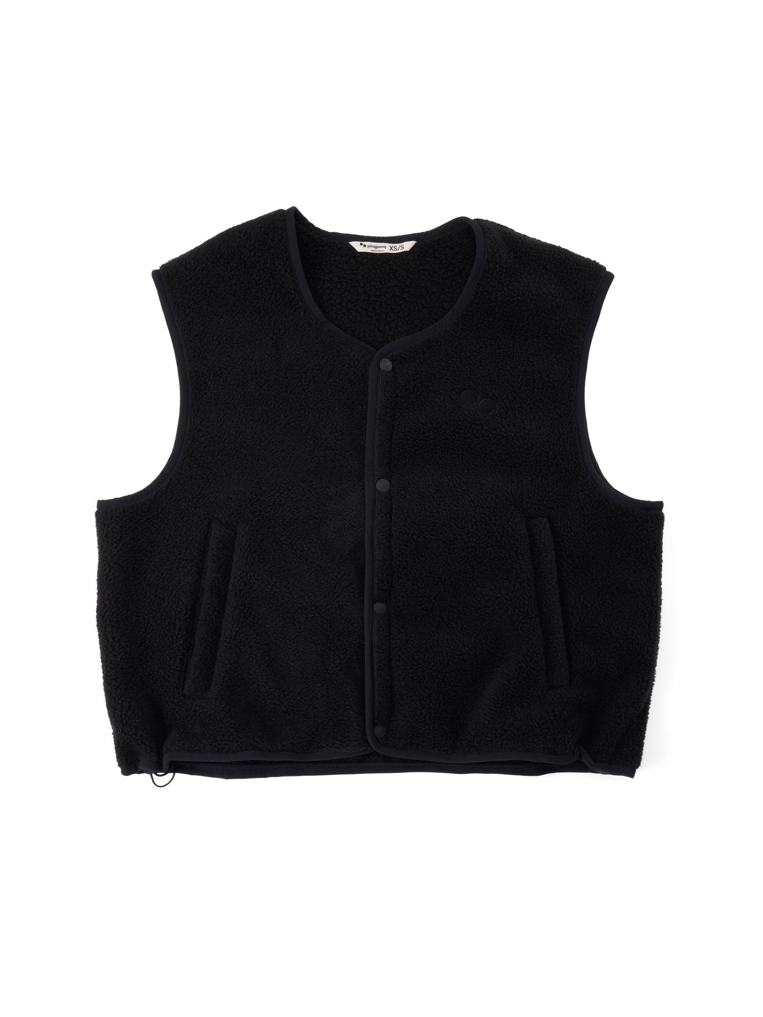 Fleece Vest - Peat Black (Female)
