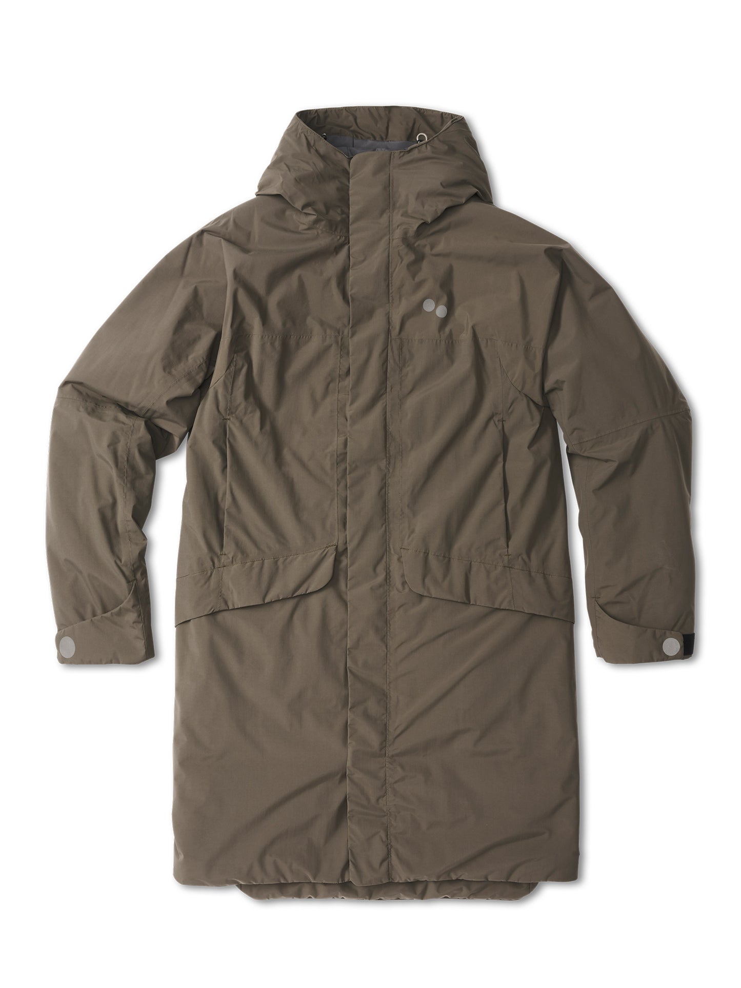 pinqponq-Parka-Unisex-Coffee-Brown-front