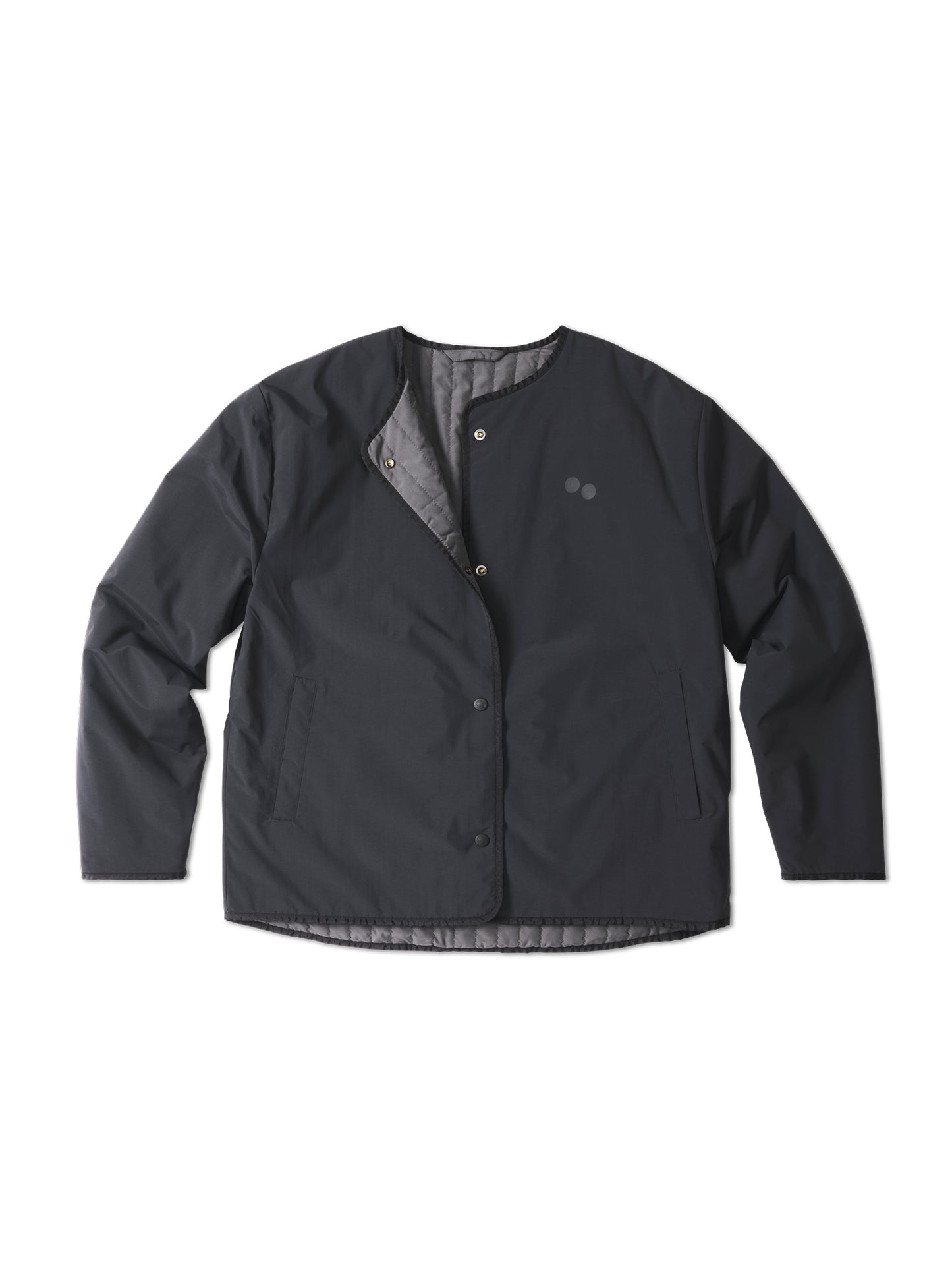 pinqponq-Reversible-Jacket-Unisex-Tune-Black-front