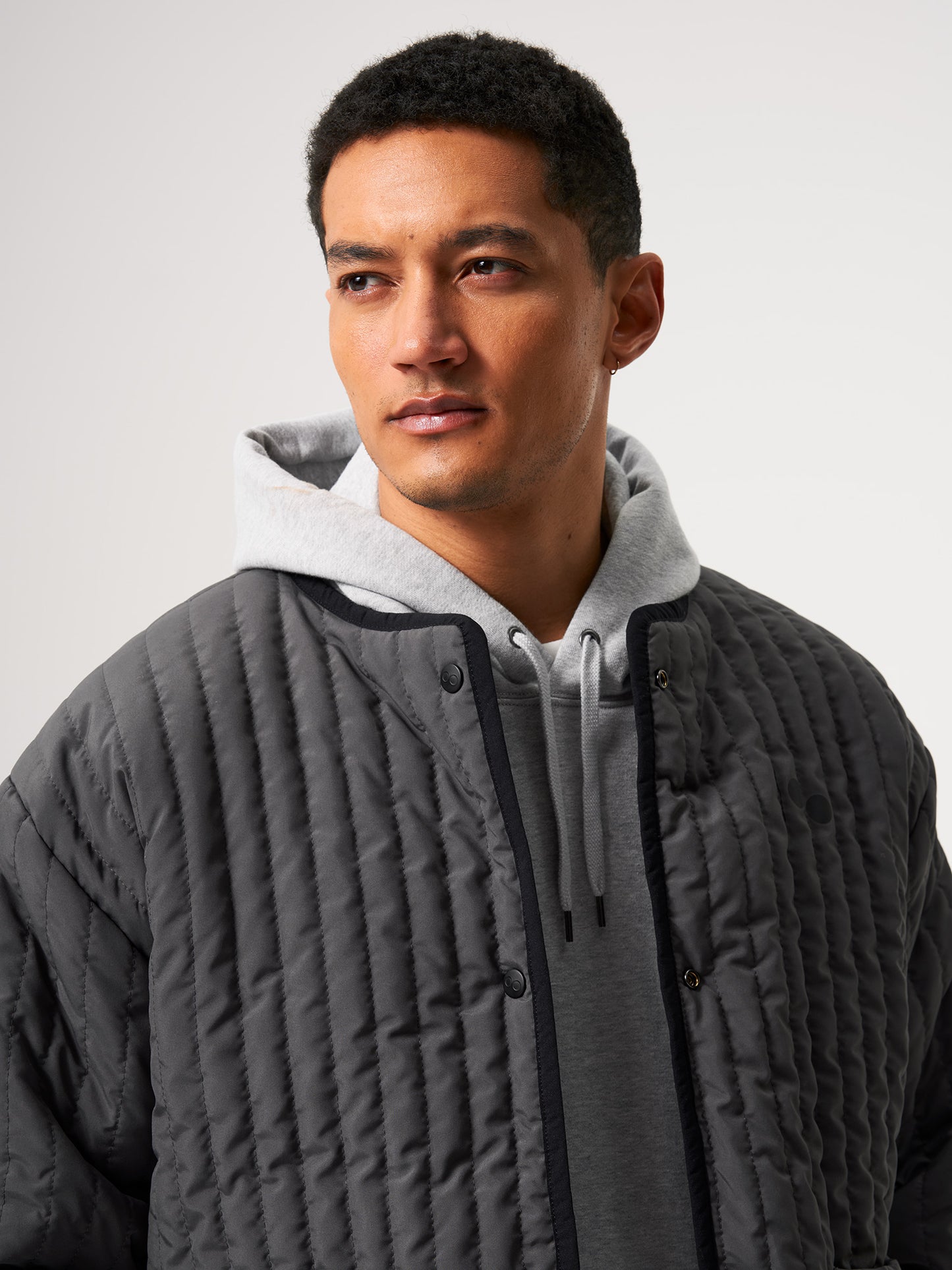 pinqponq-Reversible-Jacket-Unisex-Tune-Black-model-front-detail