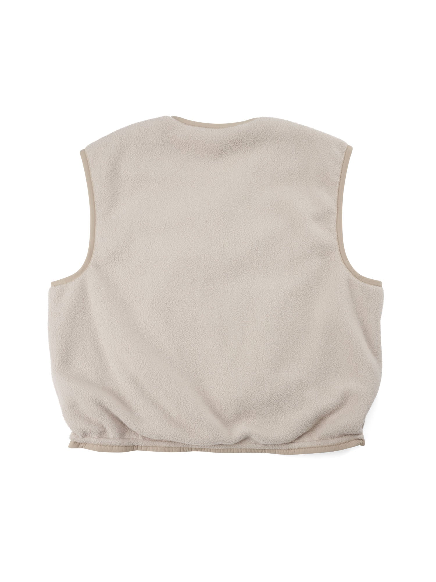 Reversible Fleece Vest - Cliff Beige (Female)