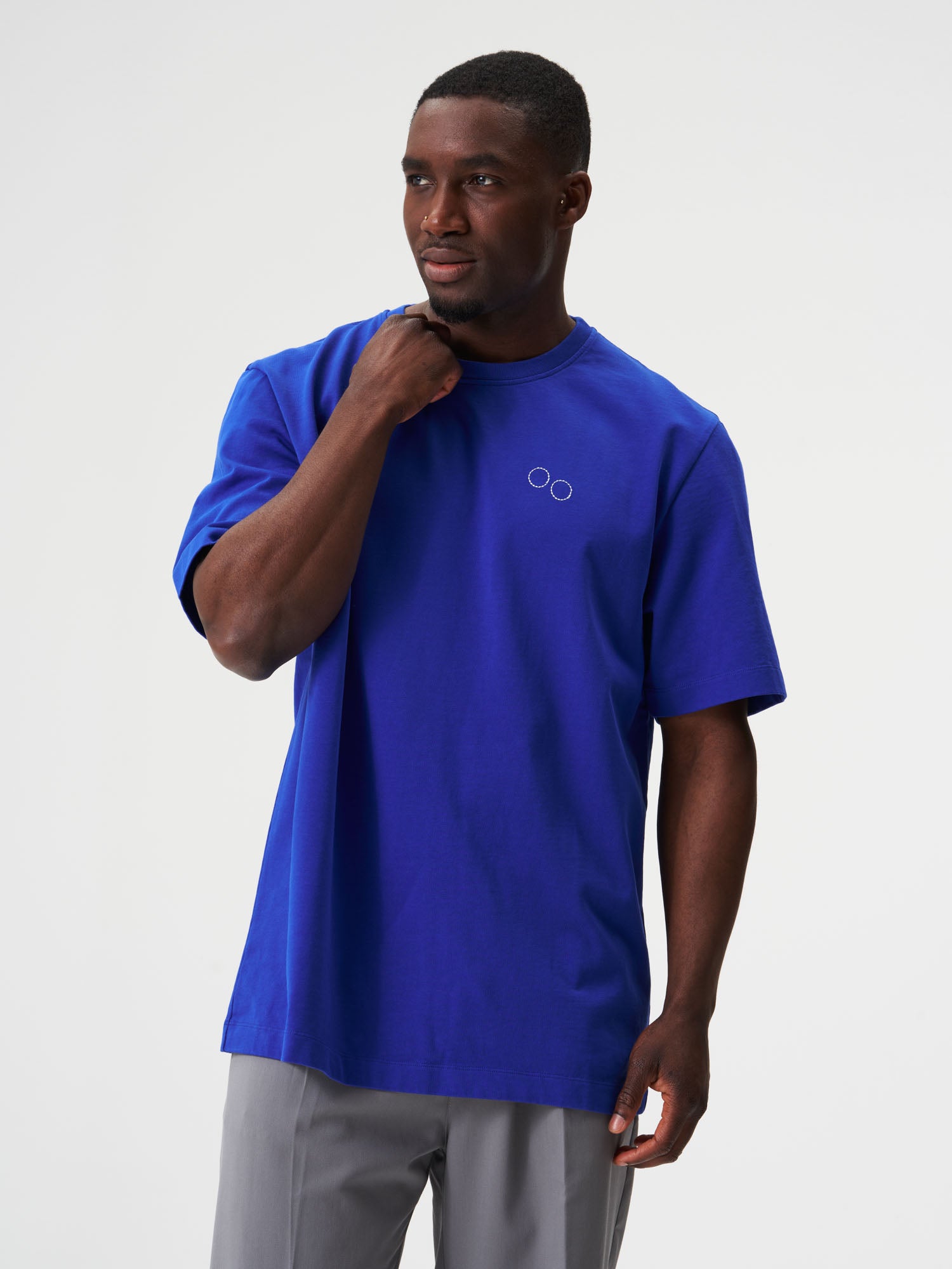 pinqponq-T-Shirt-Graphic-Men-Future-Blue-Pelle-Cass-Pingpong-model-front