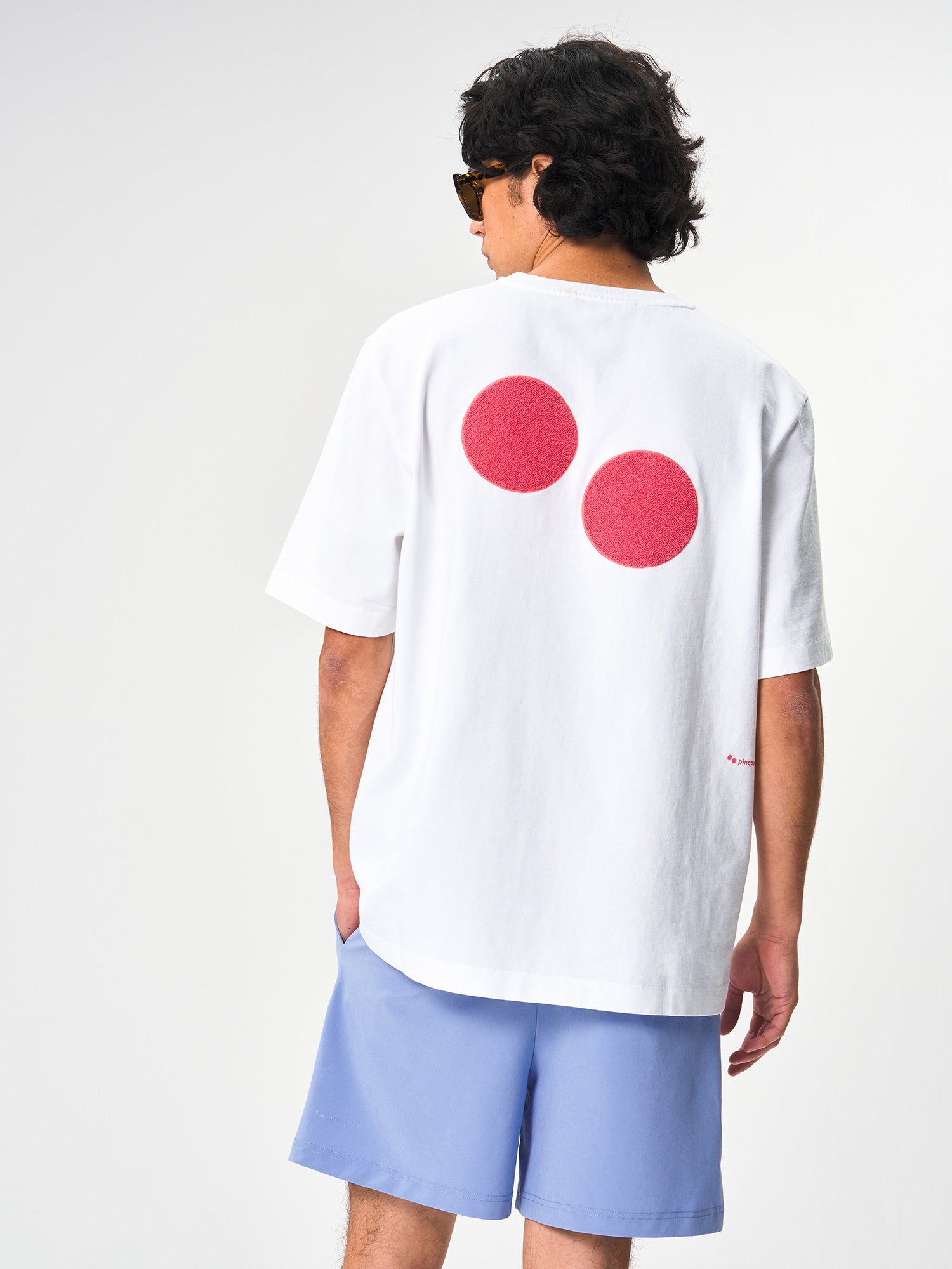 pinqponq-Tshirt-Cotton-Graphic-Men-White-Frottee-Watermelon-model-back