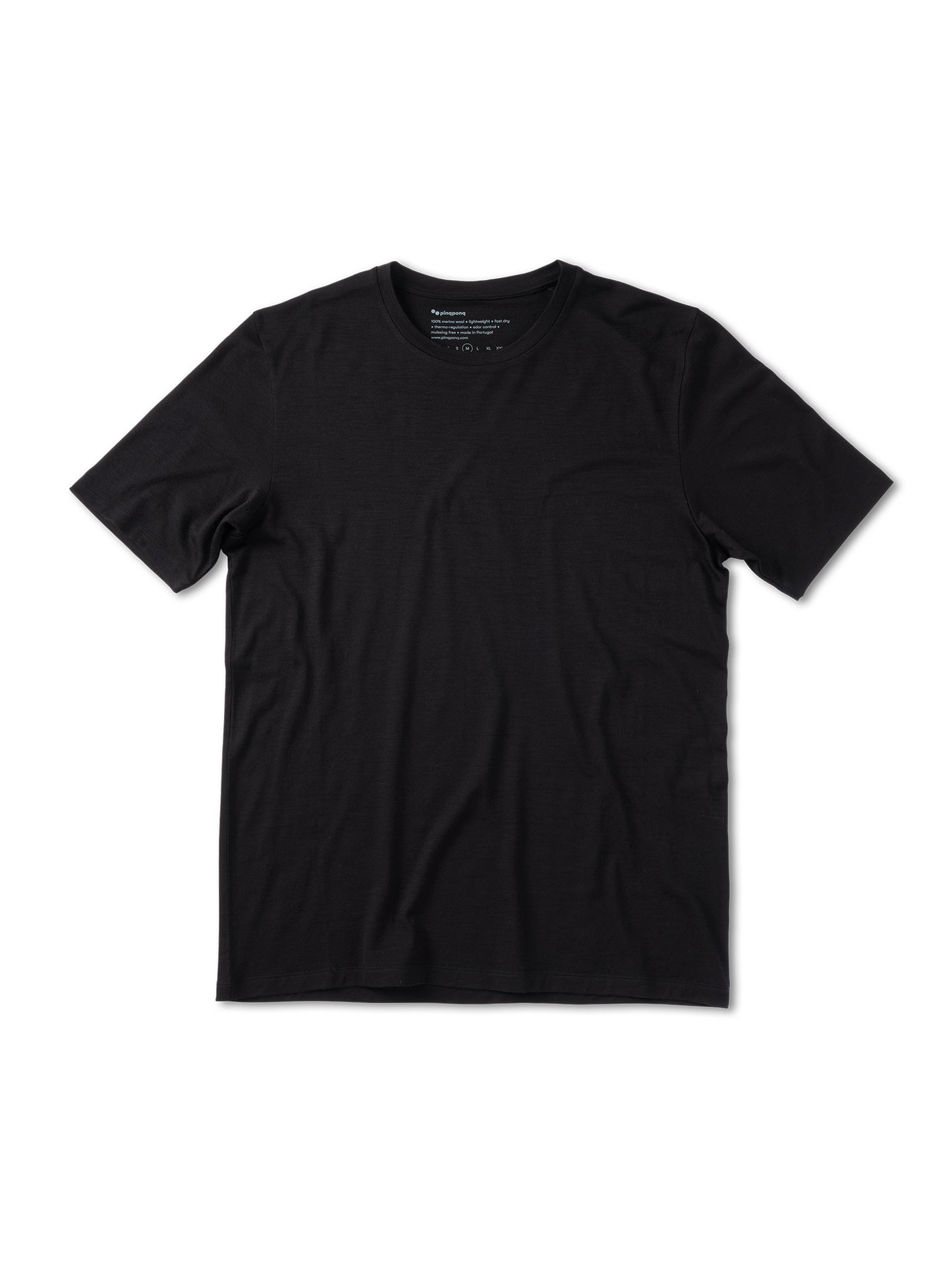 pinqponq-T-Shirt-Merino-Men-Iconic-Sheep-Black-front