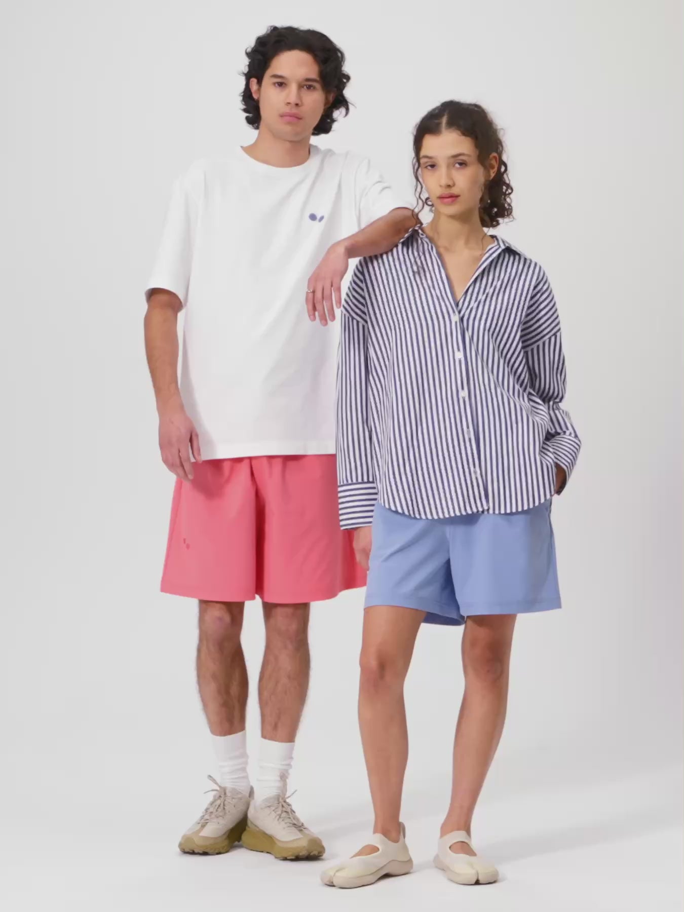 pinqponq-Active-Shorts-Watermelon-Pink-model-video