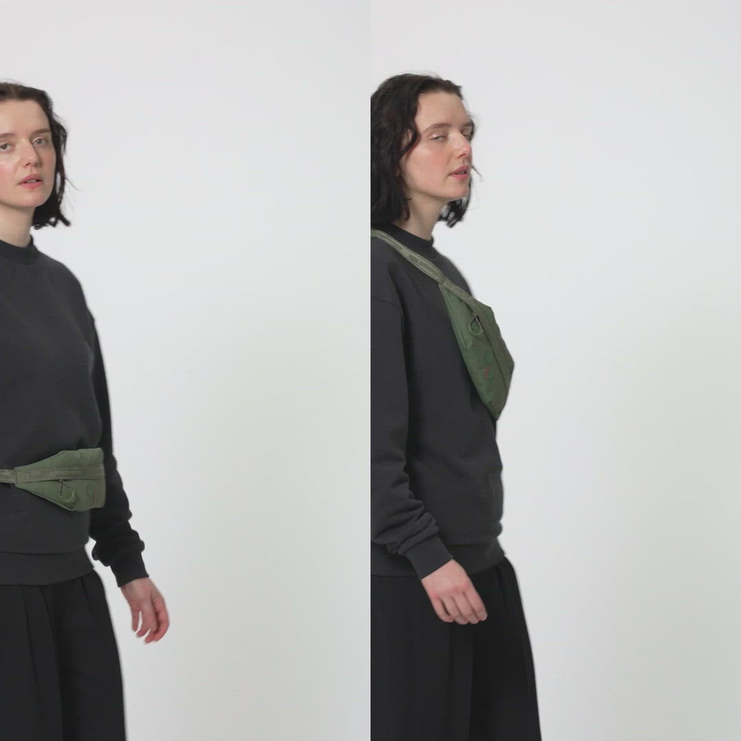 pinqponq-hip-bag-Nik-Forester-Olive-model-video