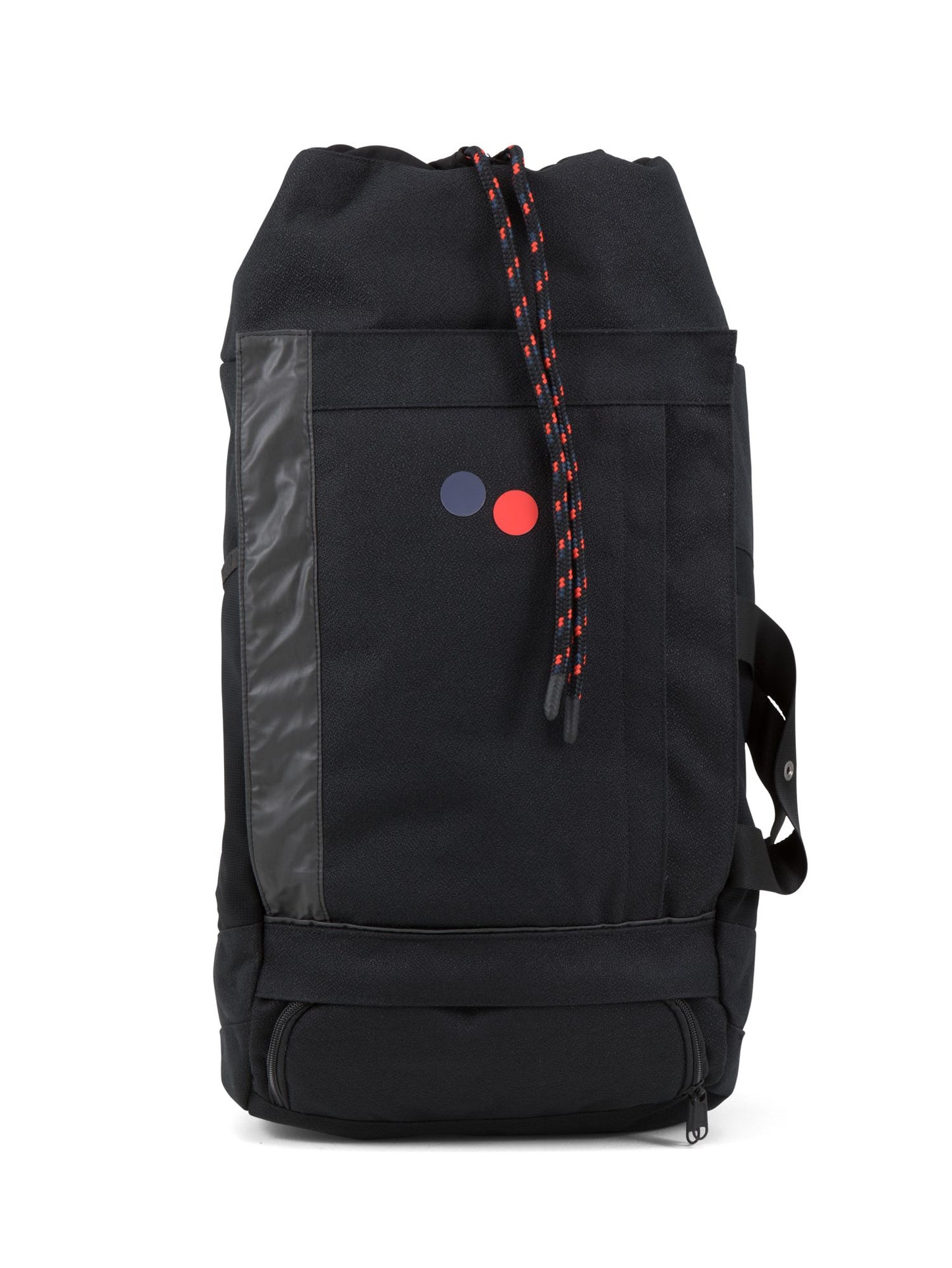 pinqponq-backpack-Blok-Large-Licorice-Black-front