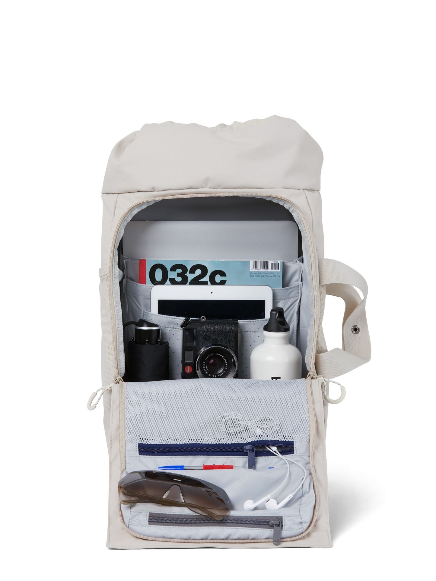 pinqponq-backpack-Blok-Medium-Cliff-Beige-open