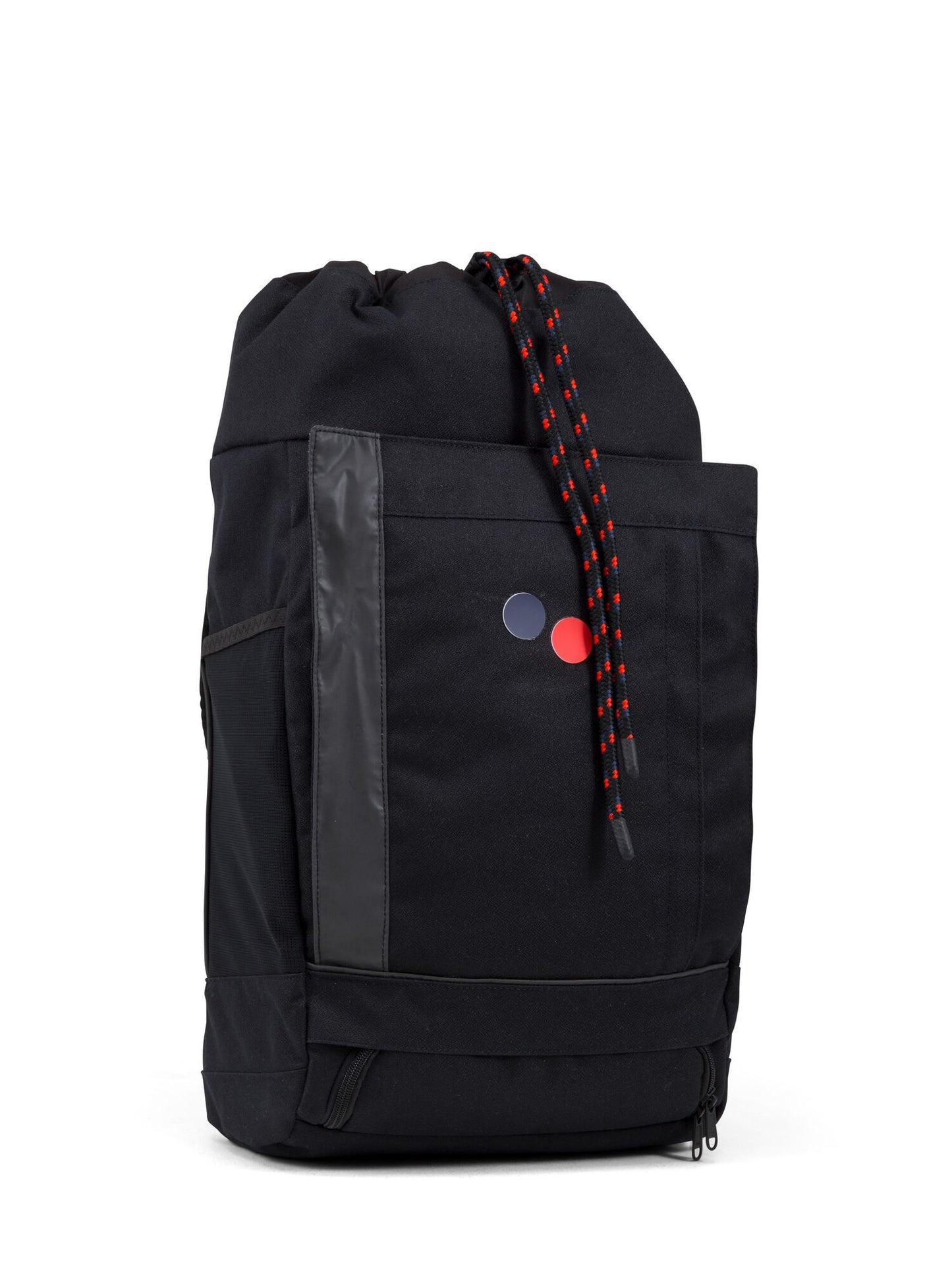 pinqponq-backpack-Blok-Medium-Licorice-Black-front