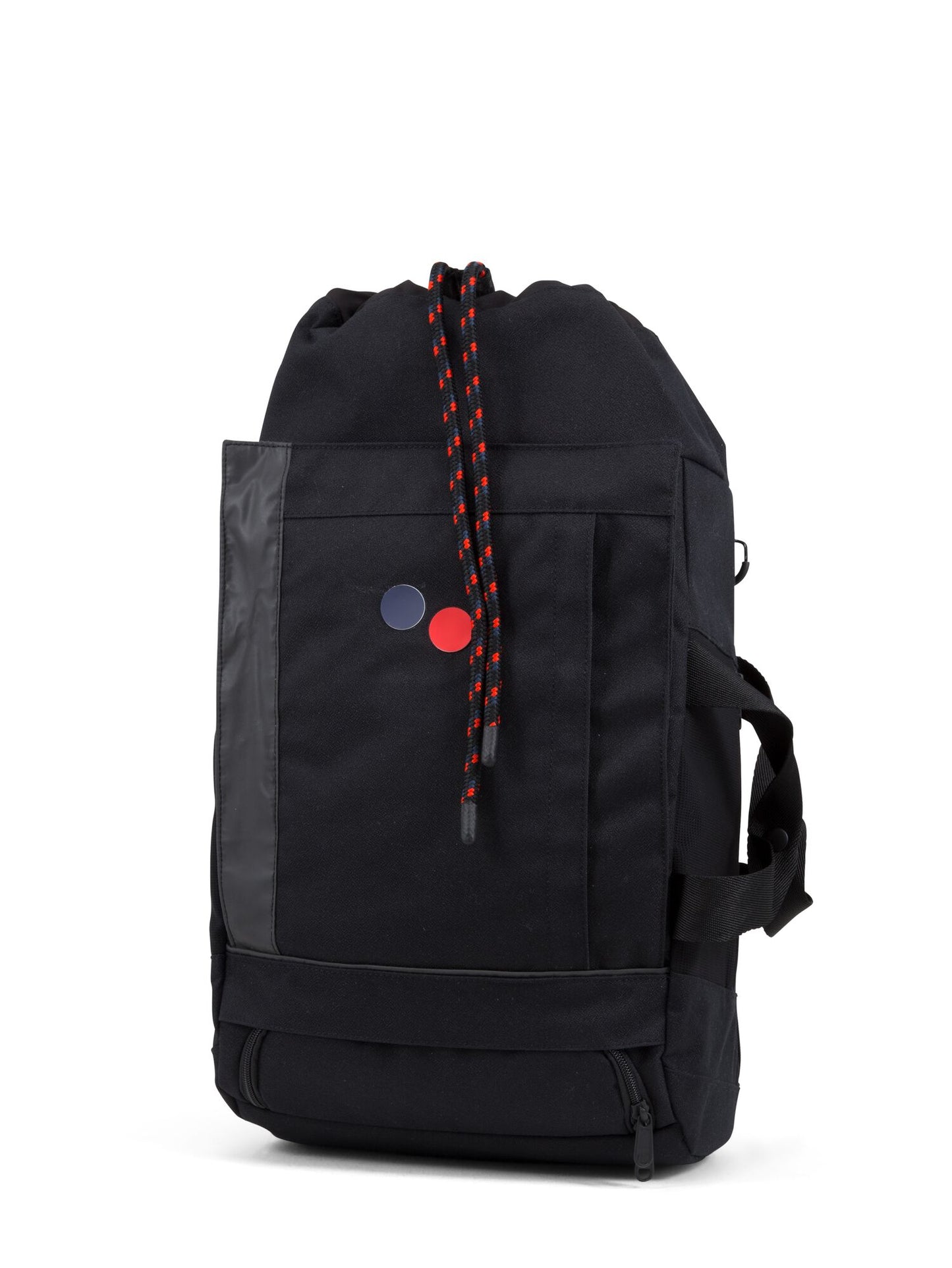 pinqponq-backpack-Blok-Medium-Licorice-Black-front