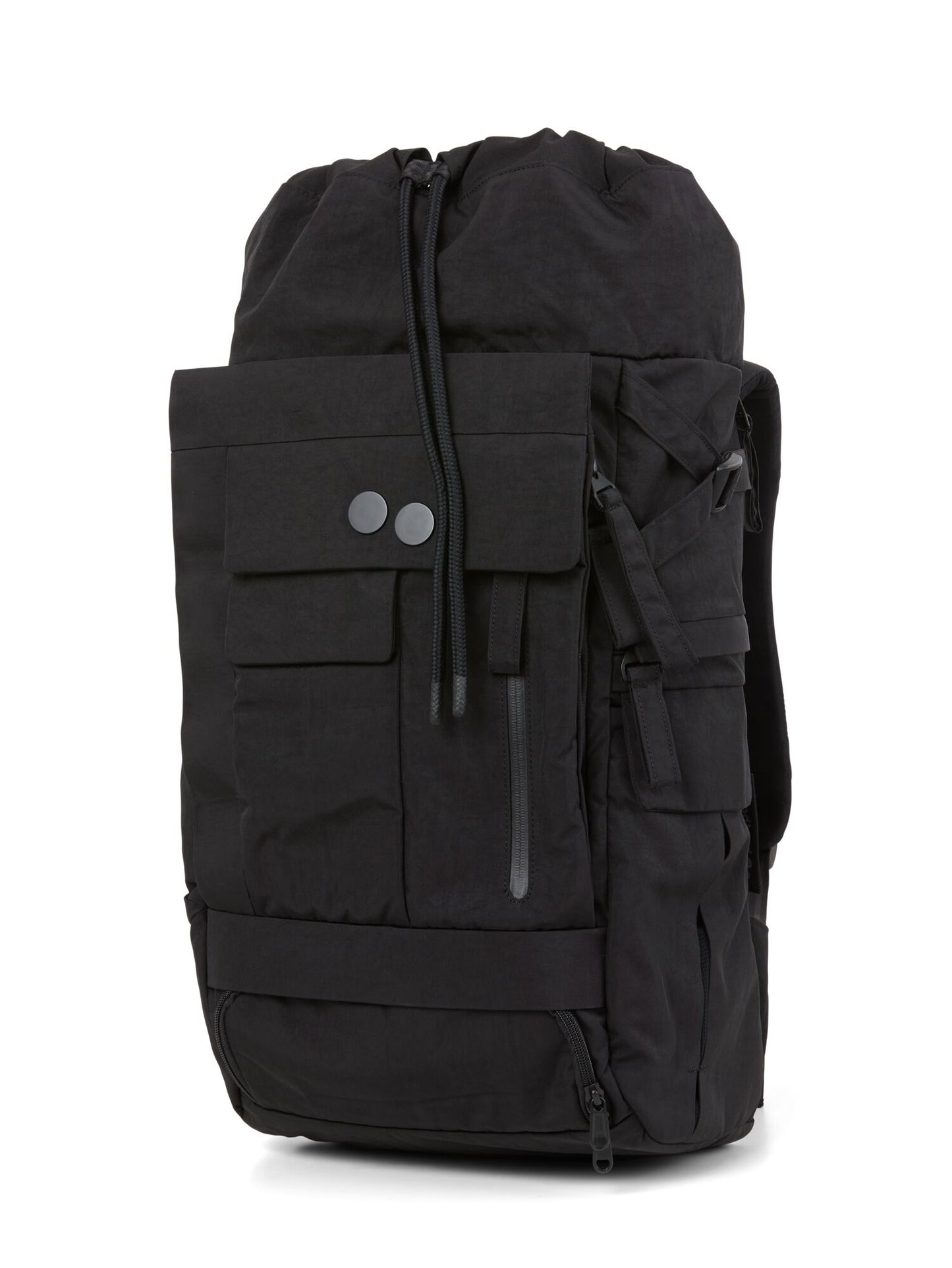 pinqponq-backpack-blok-large-crinkle-black-front