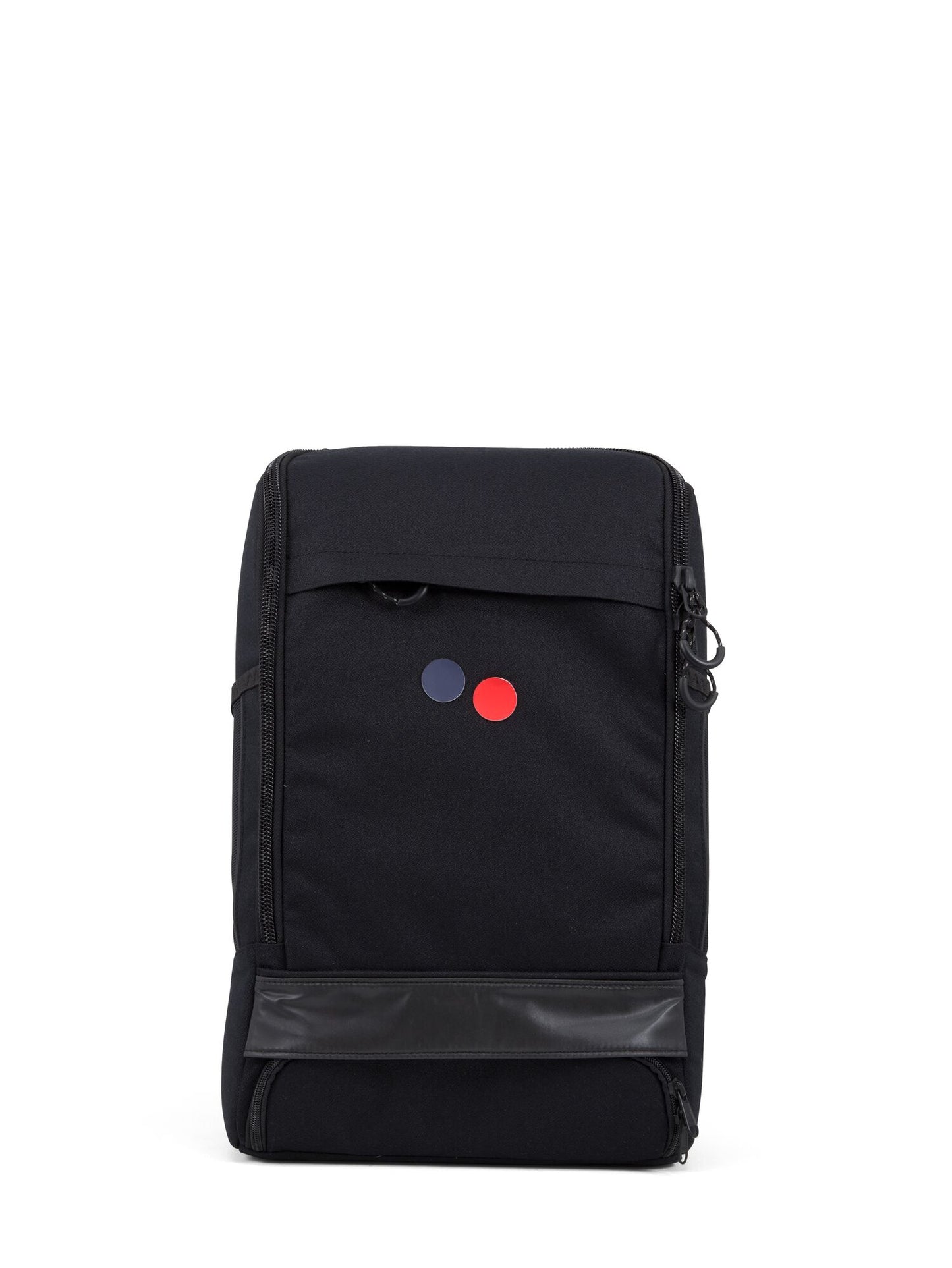pinqponq-backpack-Cubik-Medium-Licorice-Black-front