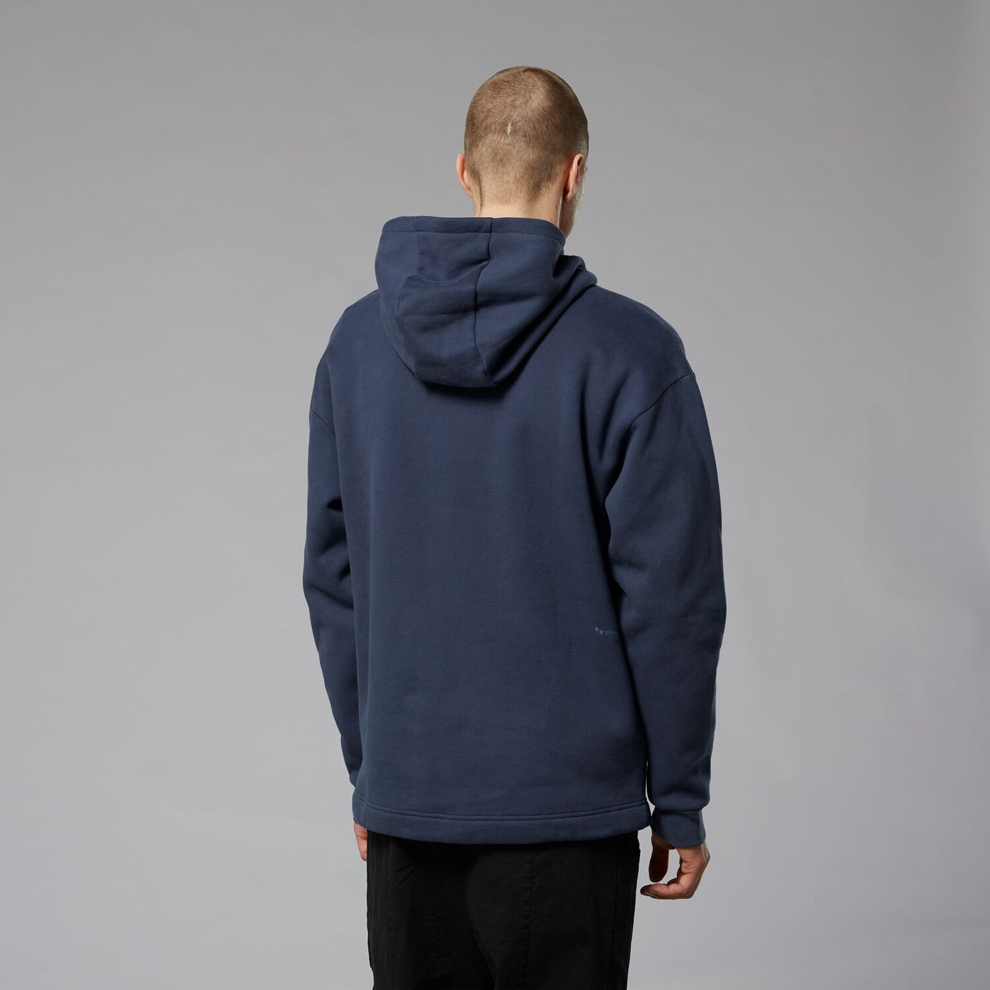 pinqponq-Hoody-Currant-Blue-unisex-model-back