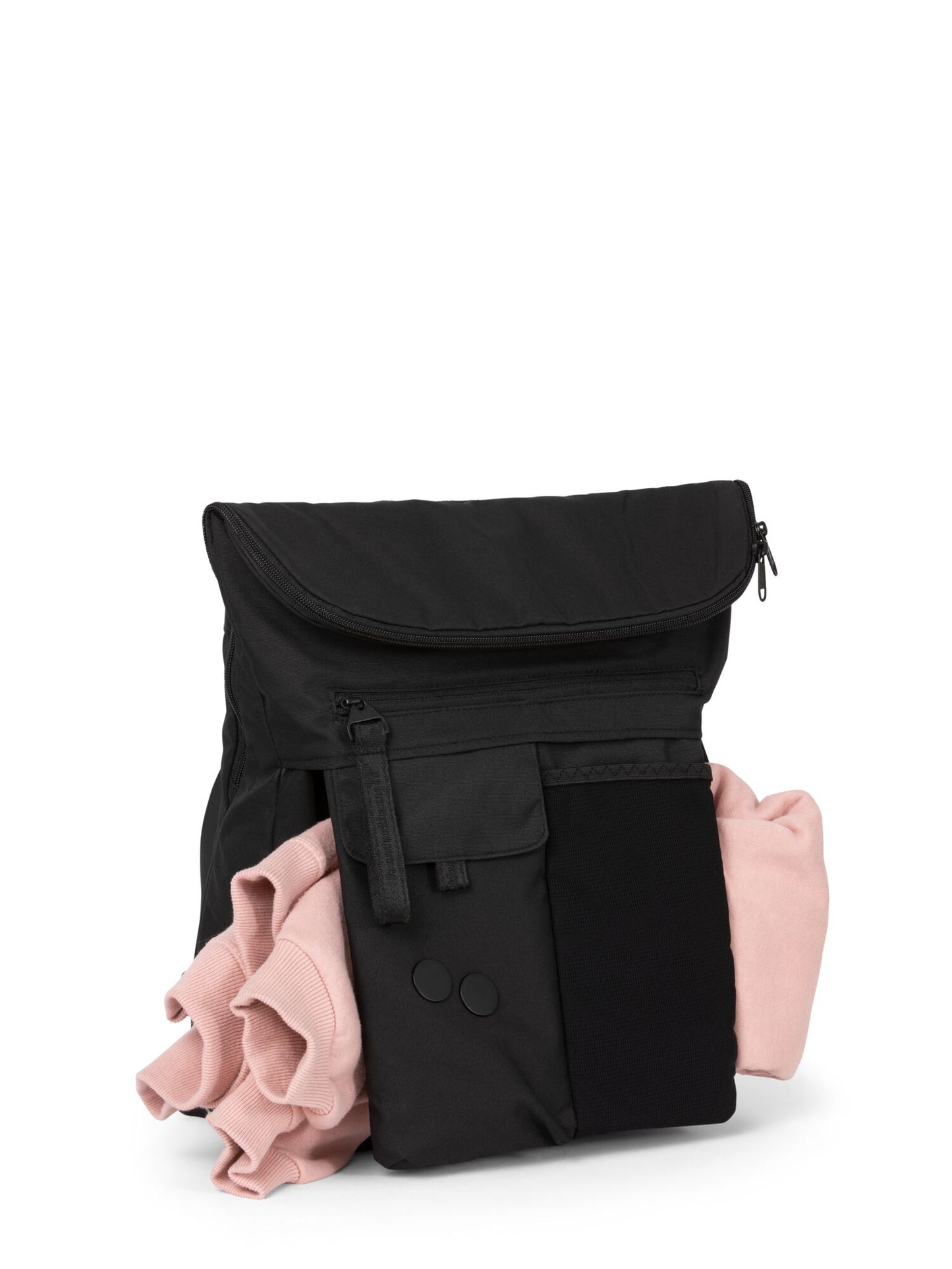 pinqponq-backpack-Klak-Construct-Black-detail