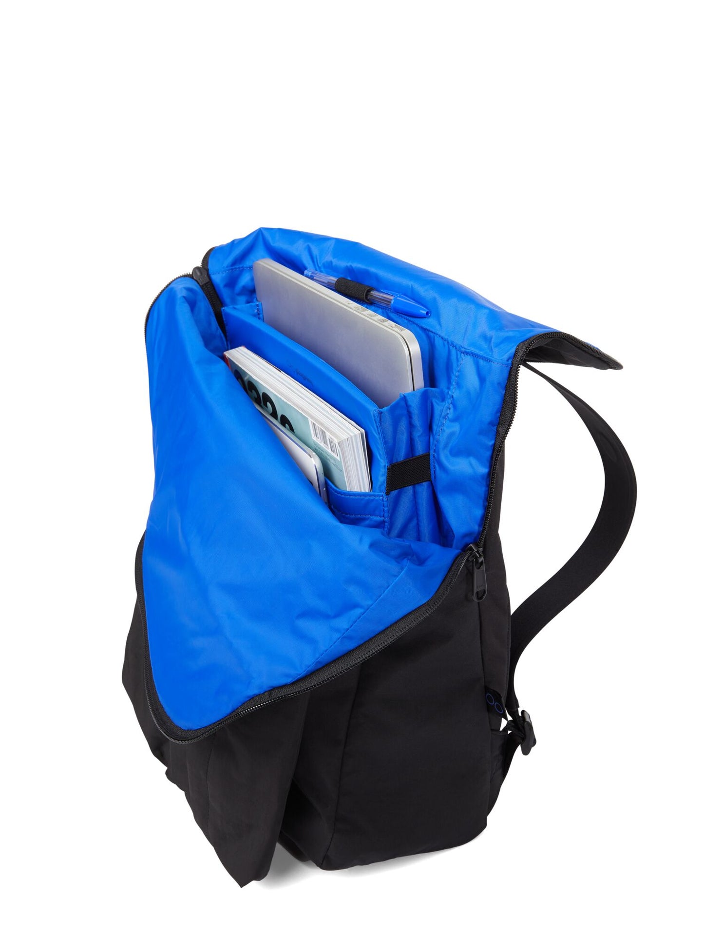 pinqponq-backpack-Klak-Crinkle-Black-open