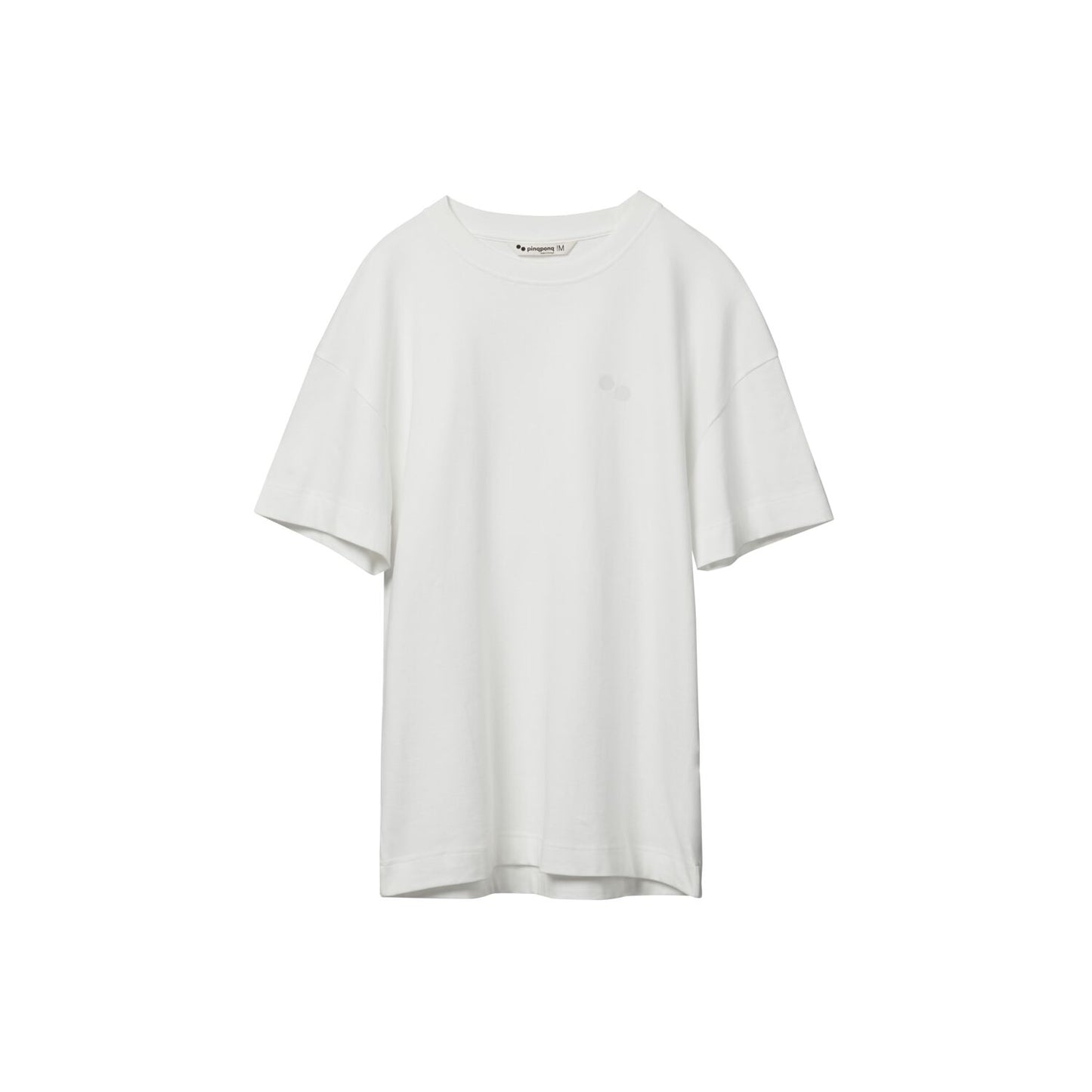 pinqponq-T-Shirt-Men-Dandelion-White-unisex-front