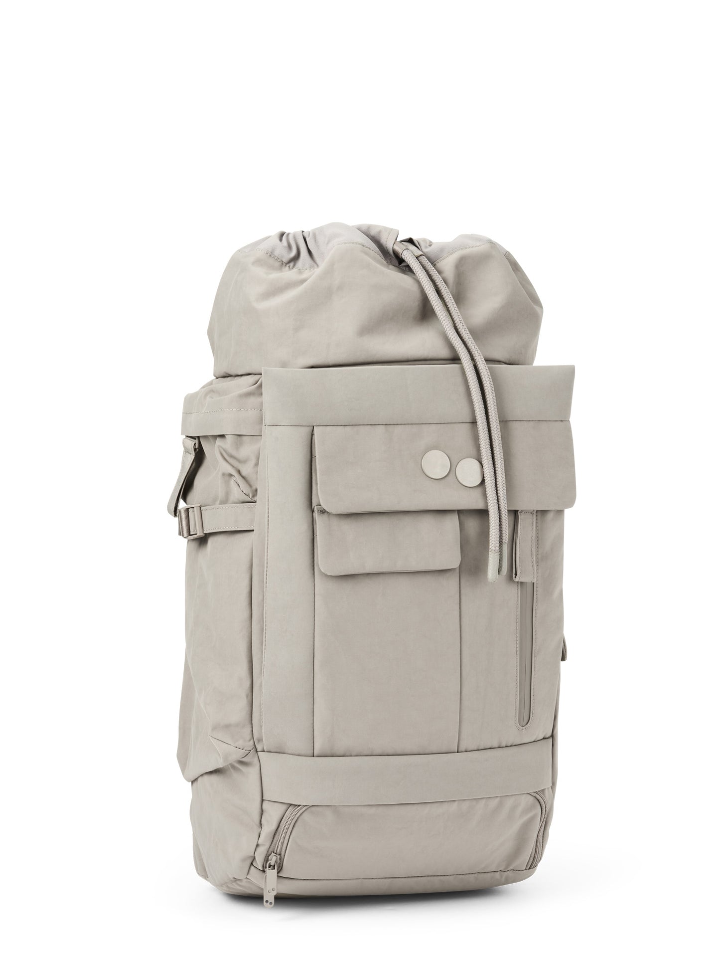 pinqponq-backpack-Blok-Medium-Crinkle-Taupe-front
